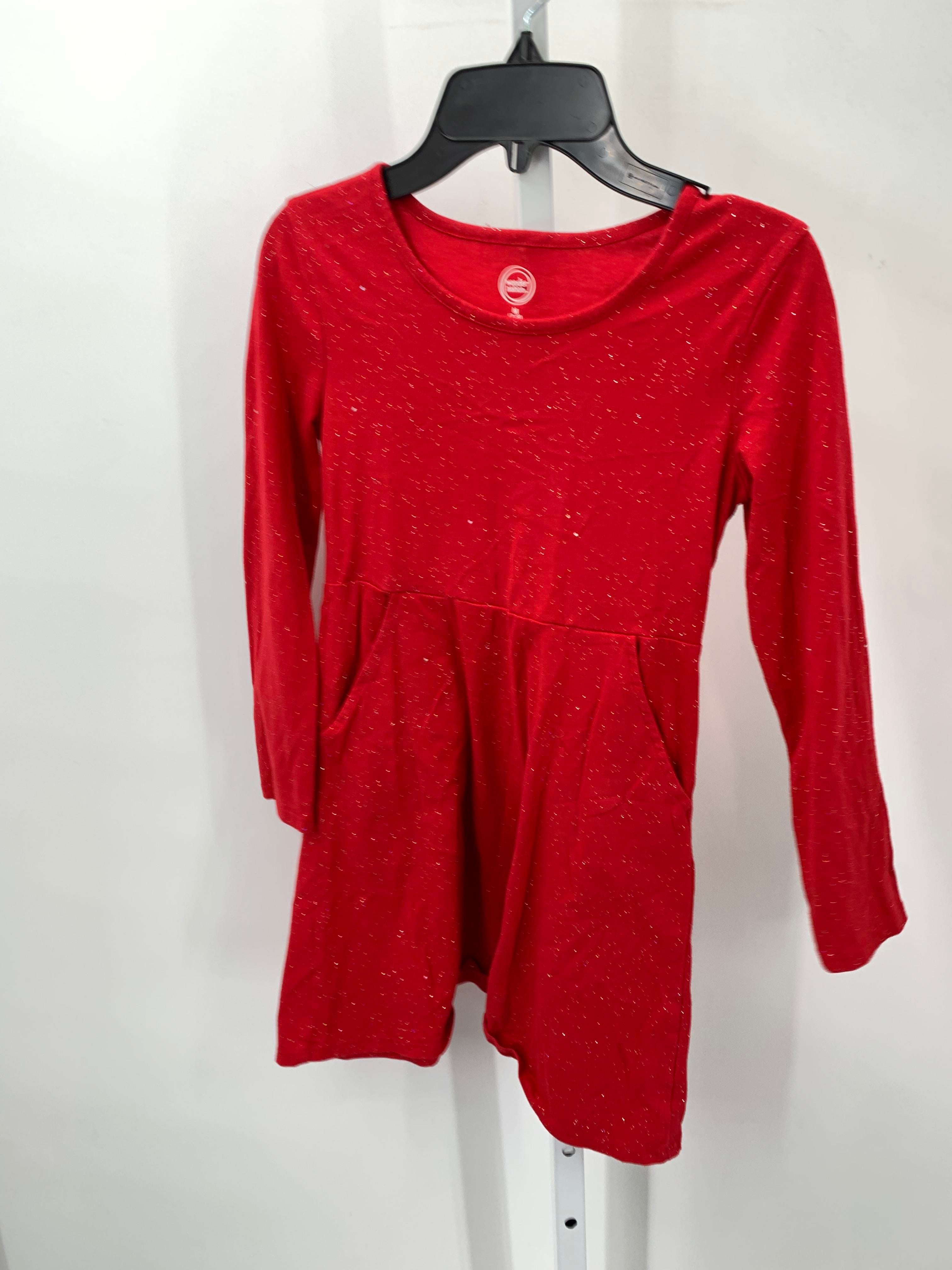 Wonder Nation Size 7-8 Girls Long Sleeve Dress