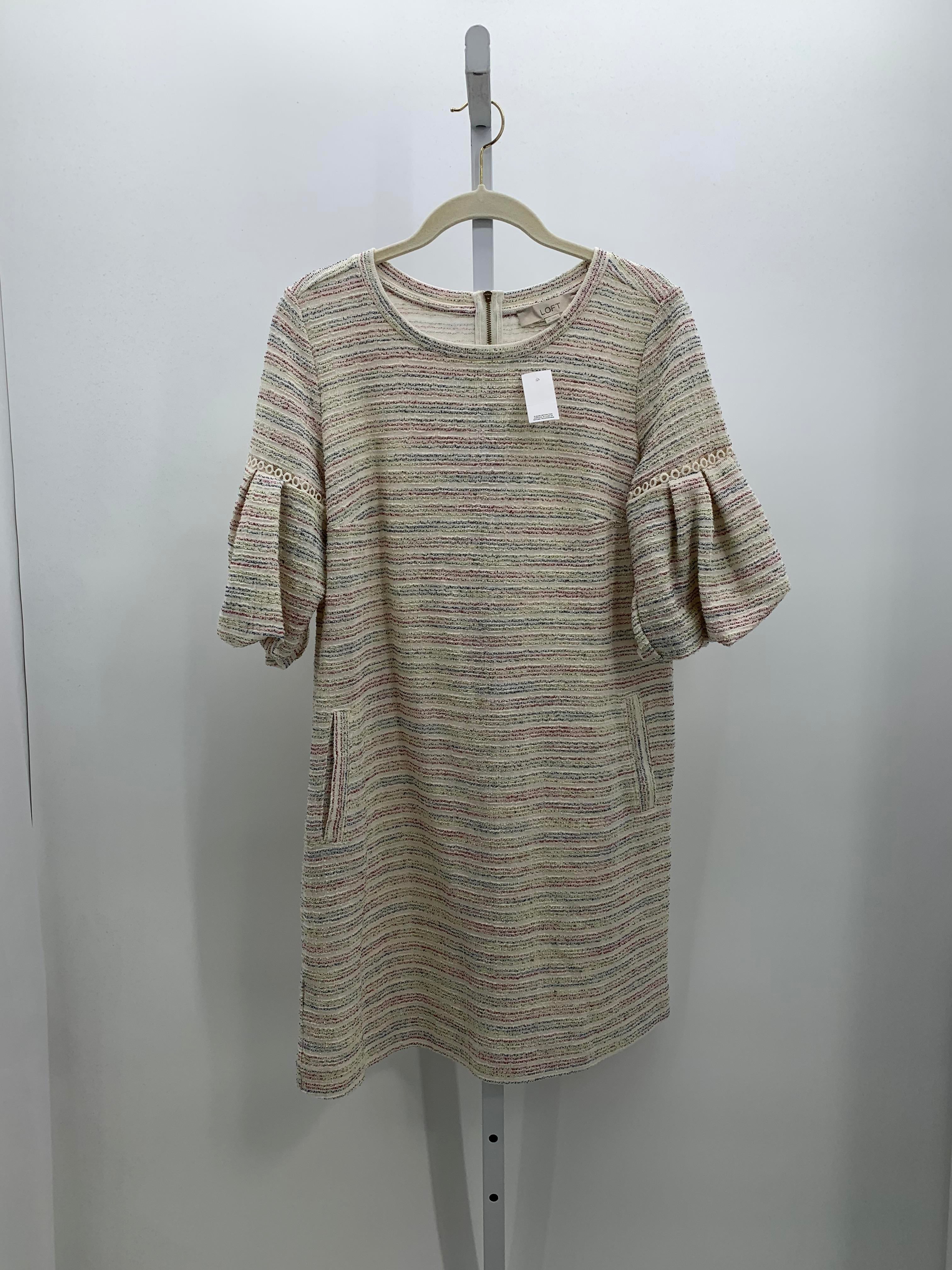 Loft Size Medium Misses Short Sleeve Dress