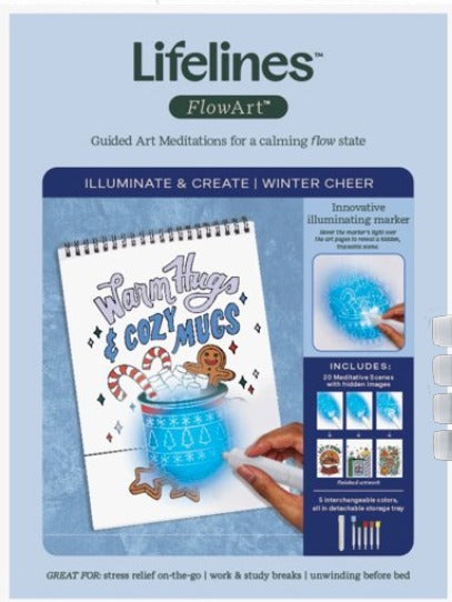 FlowArt - UV Art, Holiday Cheer - Winter Edition - New