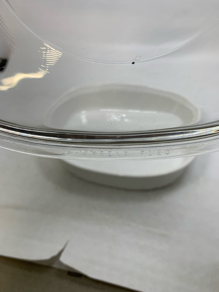 OVAL FRENCH WHITE DISH W/ LID.