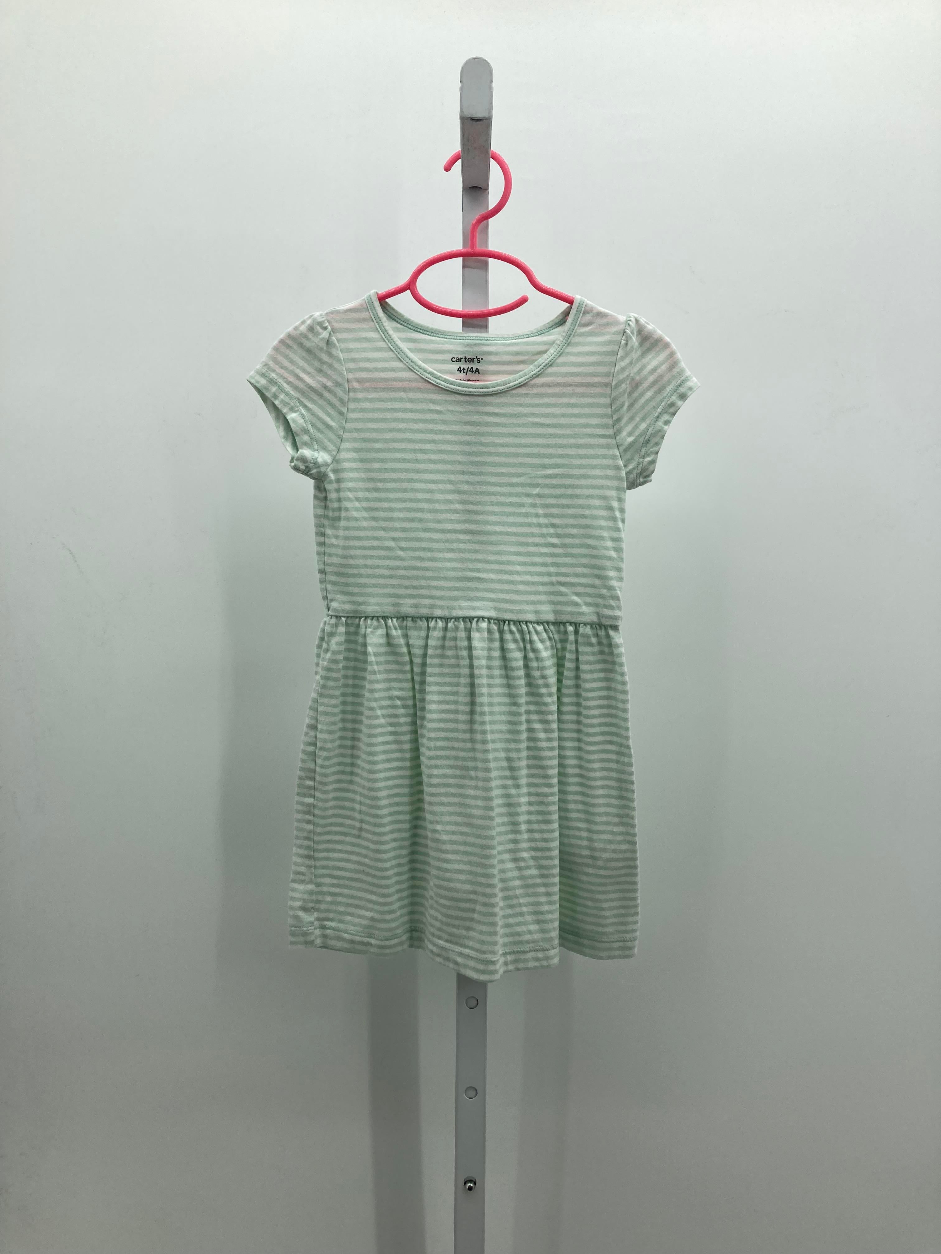 Carters Size 4T Girls Short Sleeve Dress