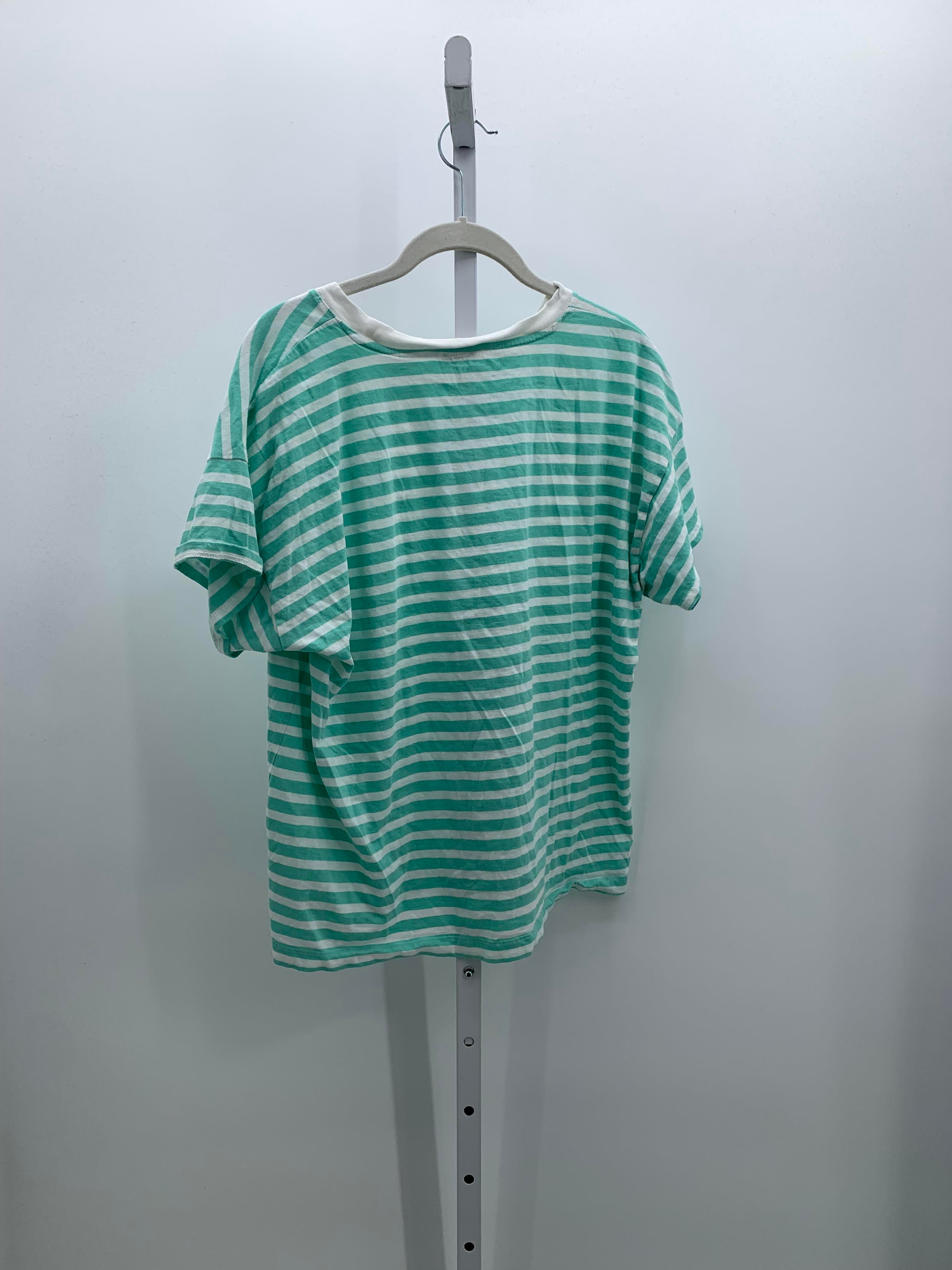 J Crew Size Large Misses Short Sleeve Shirt