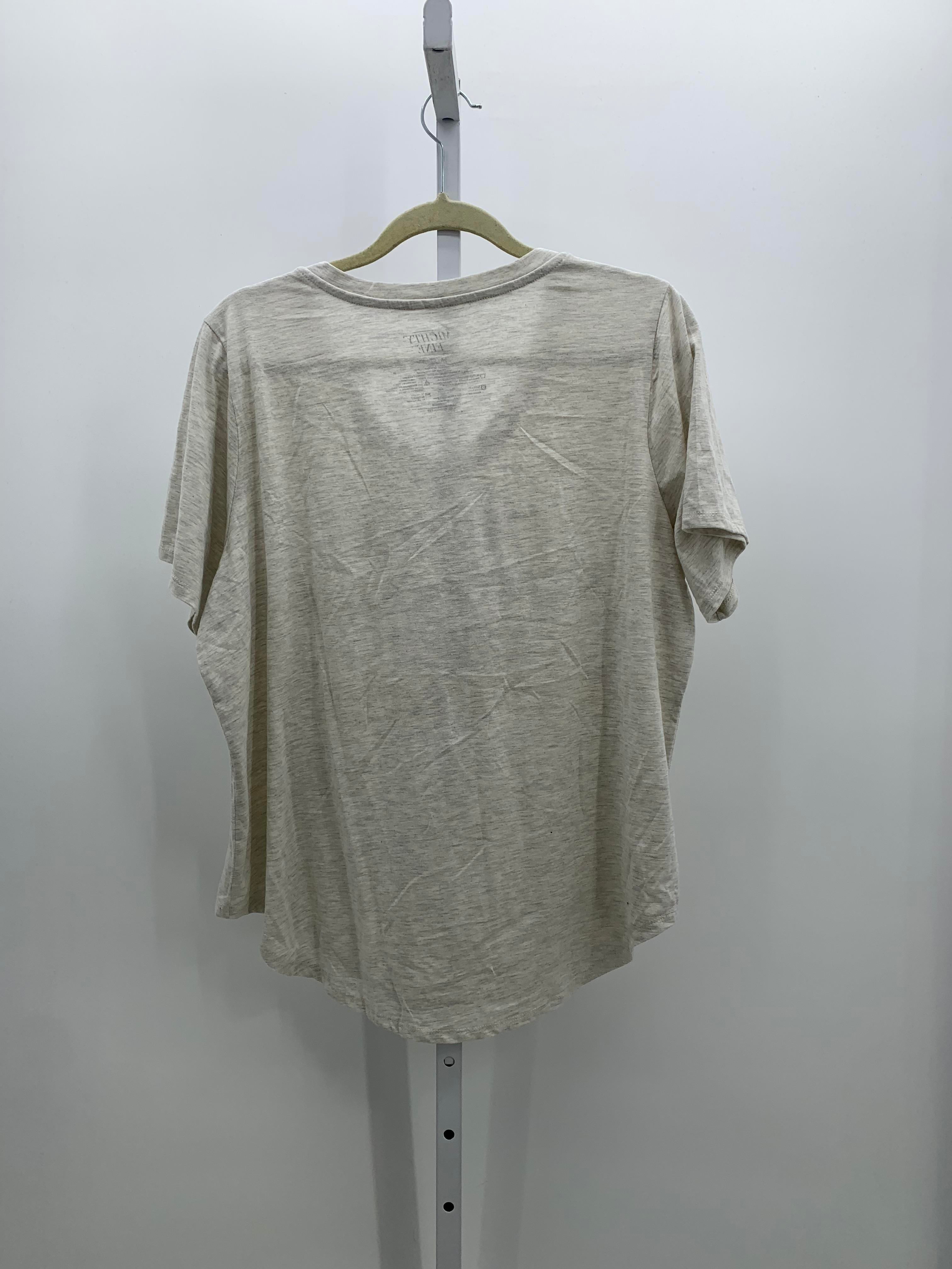 Mighty Fine Size 0X Womens Short Sleeve Shirt