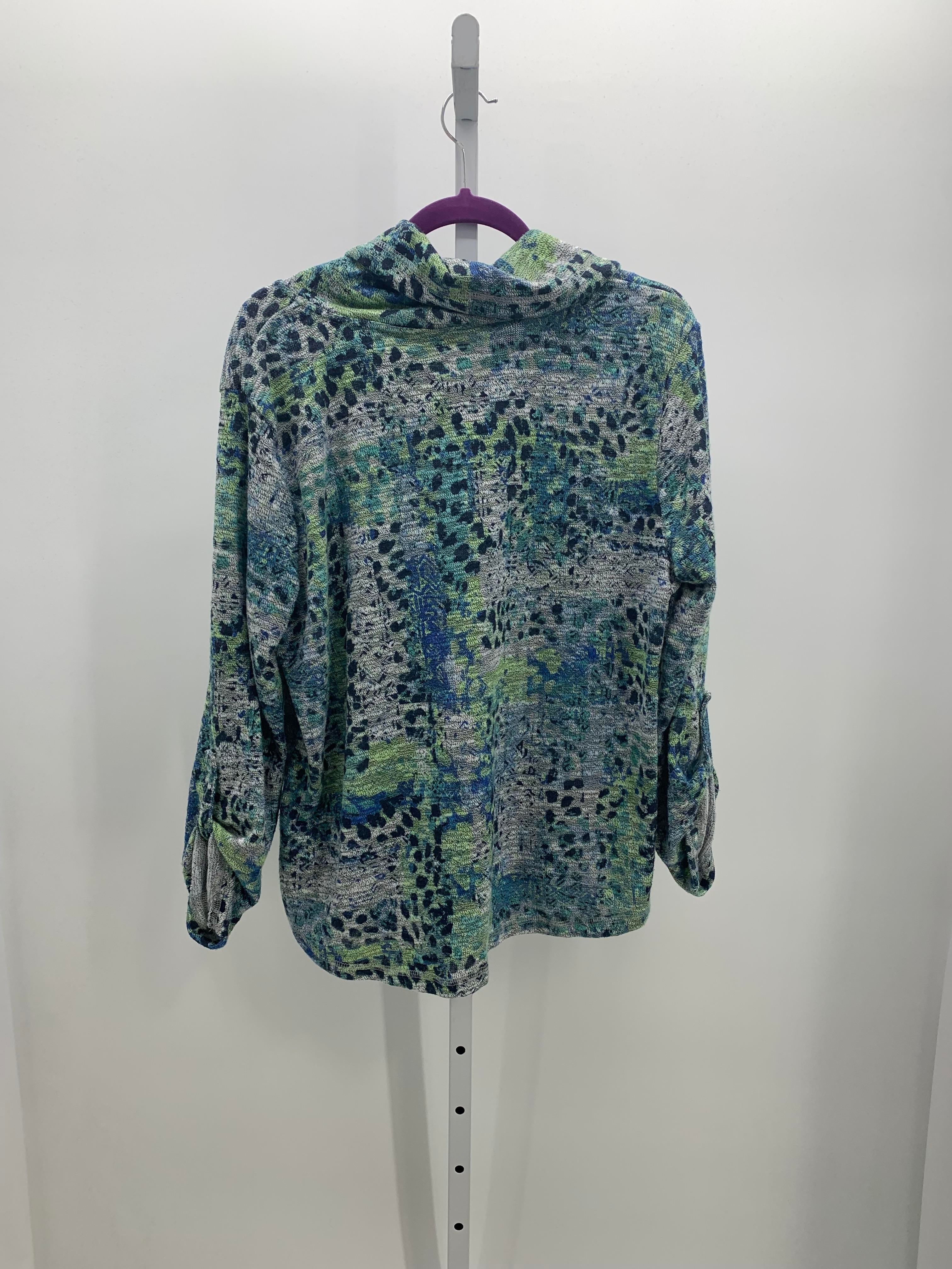 Ruby Rd. Size Large Misses 3/4 Sleeve Shirt