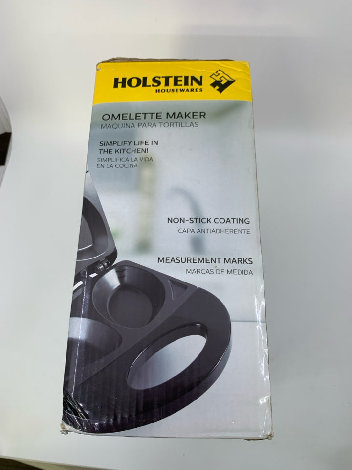 NIB OMELETTE MAKER HOLSTEIN.