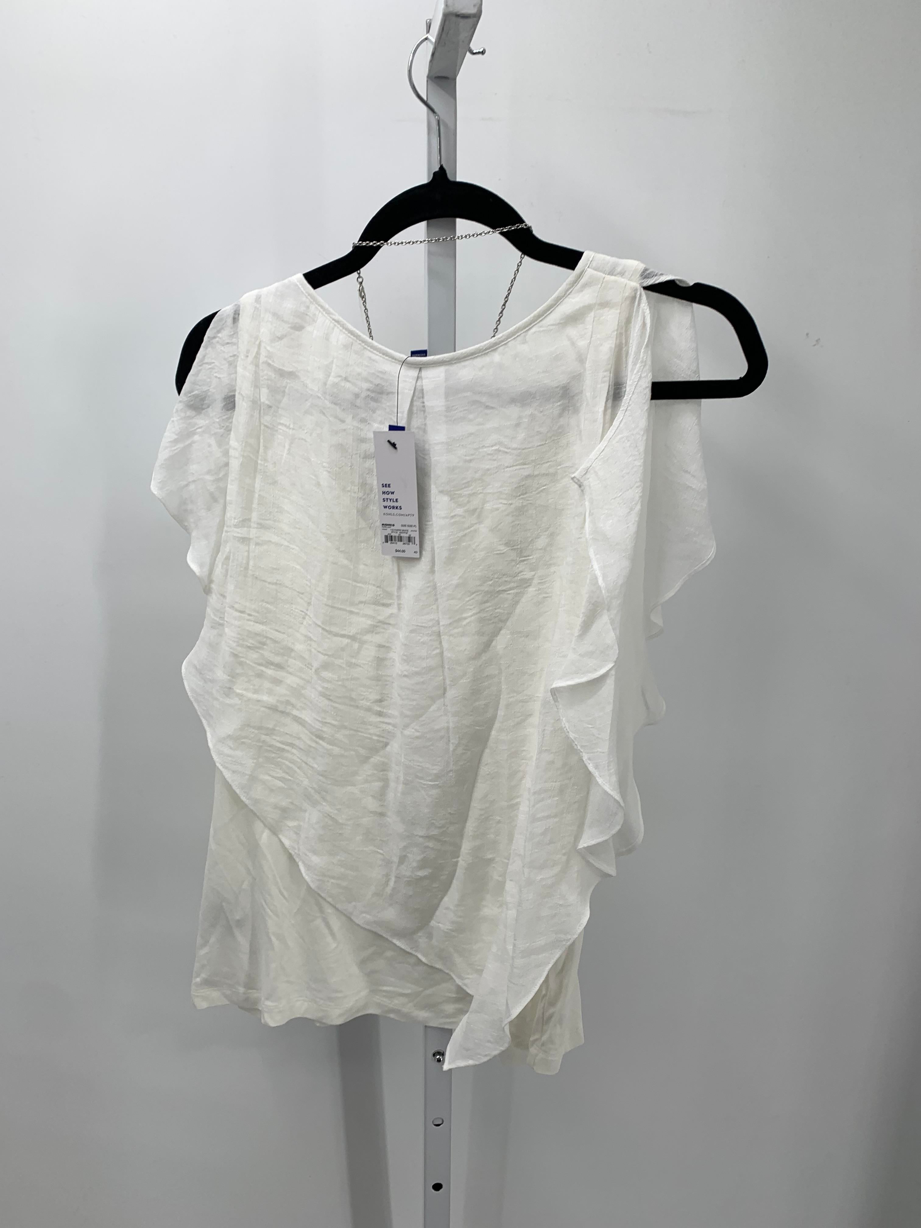 Apt. 9 Size Large Petite Petite Sleeveless Shirt
