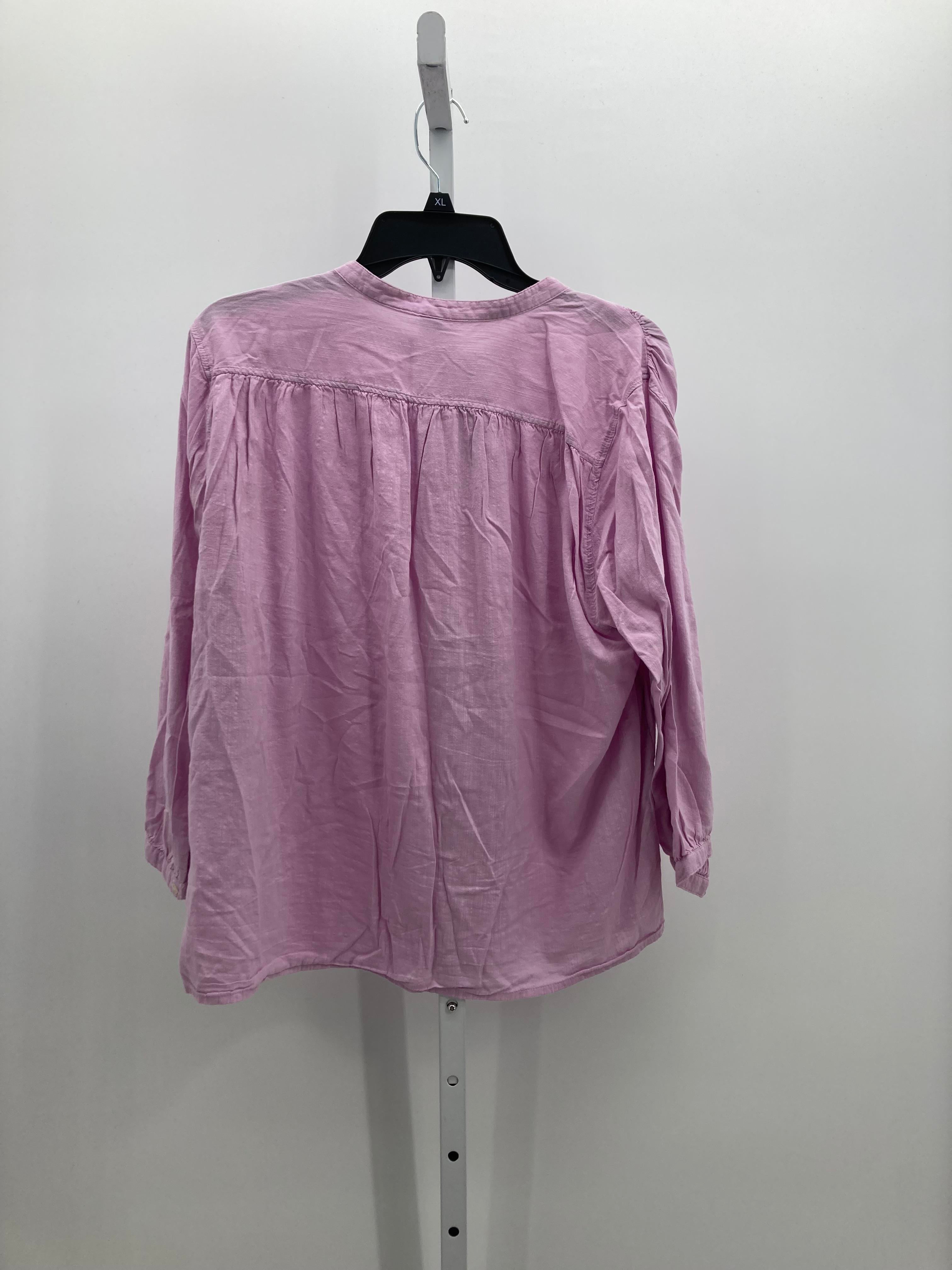 Old Navy Size Large Misses 3/4 Sleeve Shirt