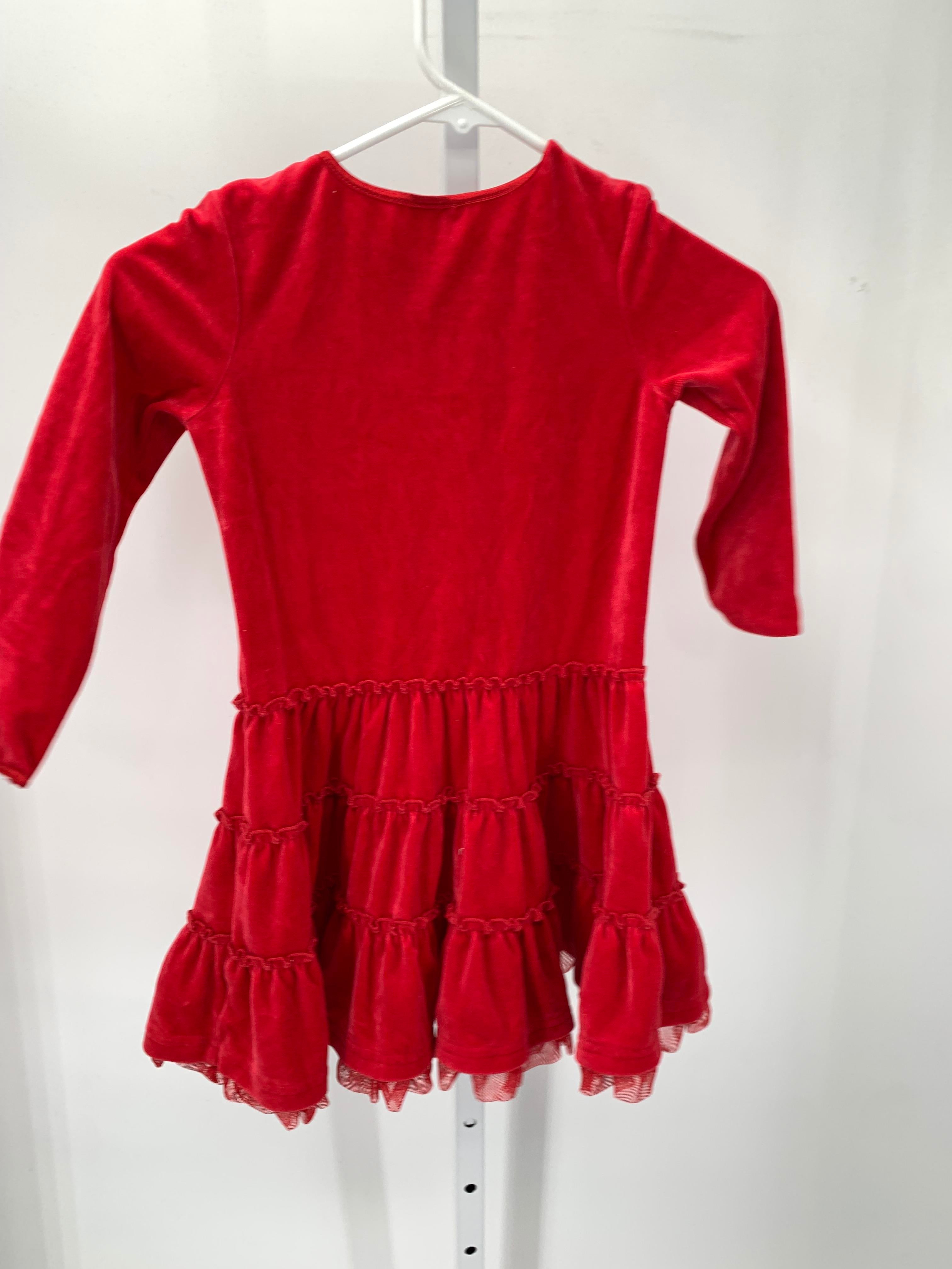 Hanna Anderson Size 5 Girls Long Sleeve Dress