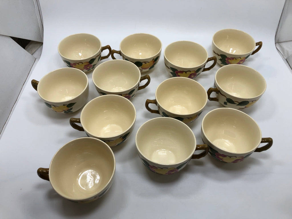 50PC PEACH BLOOM DINNER SET SERVICE FOR 8+.