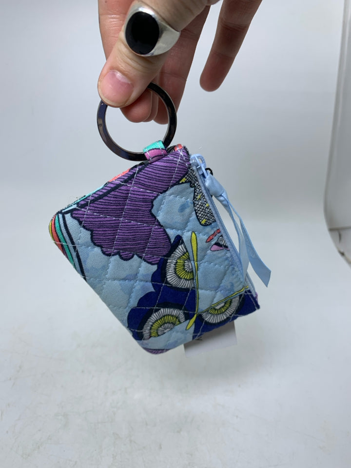 Vera Bradley Zip ID Case in Butterfly By- New With Tags
