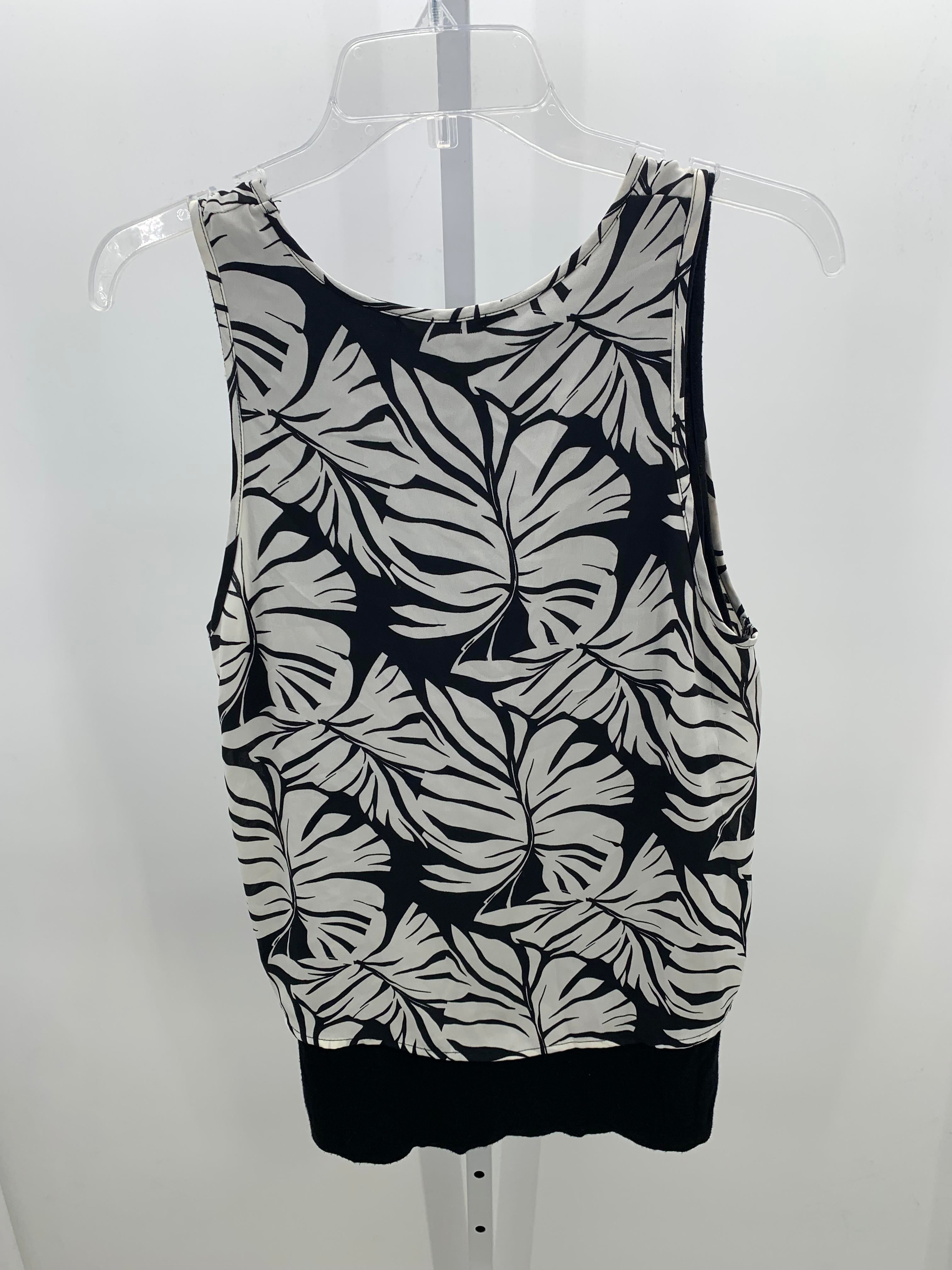 Pleione Size Medium Misses Sleeveless Shirt