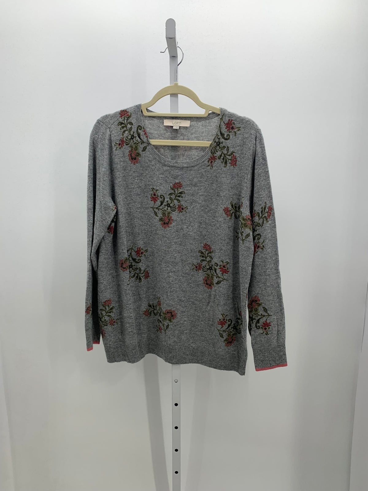Loft Size Large Misses Long Slv Sweater