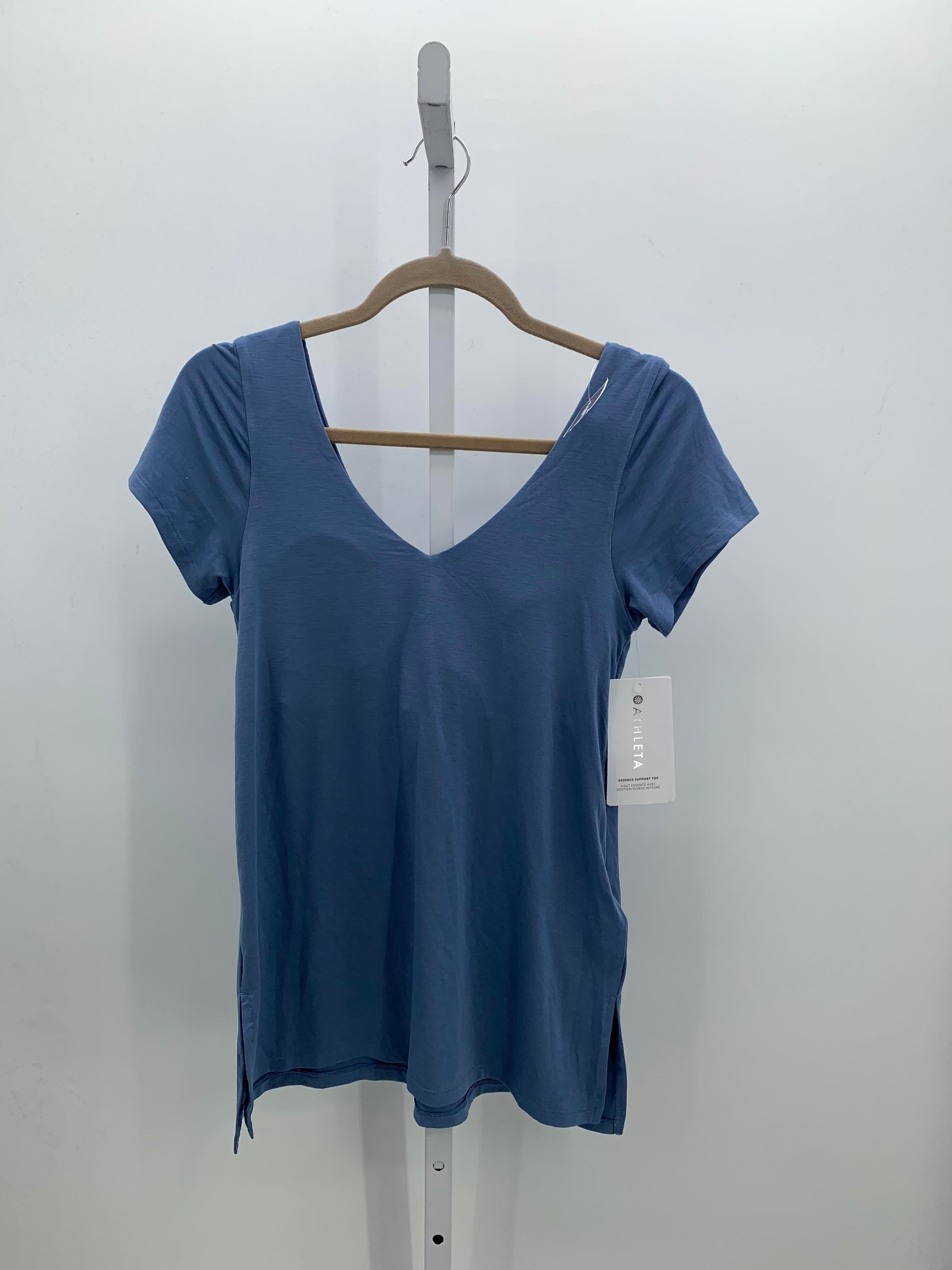 Athleta Size Small Misses Short Sleeve Shirt