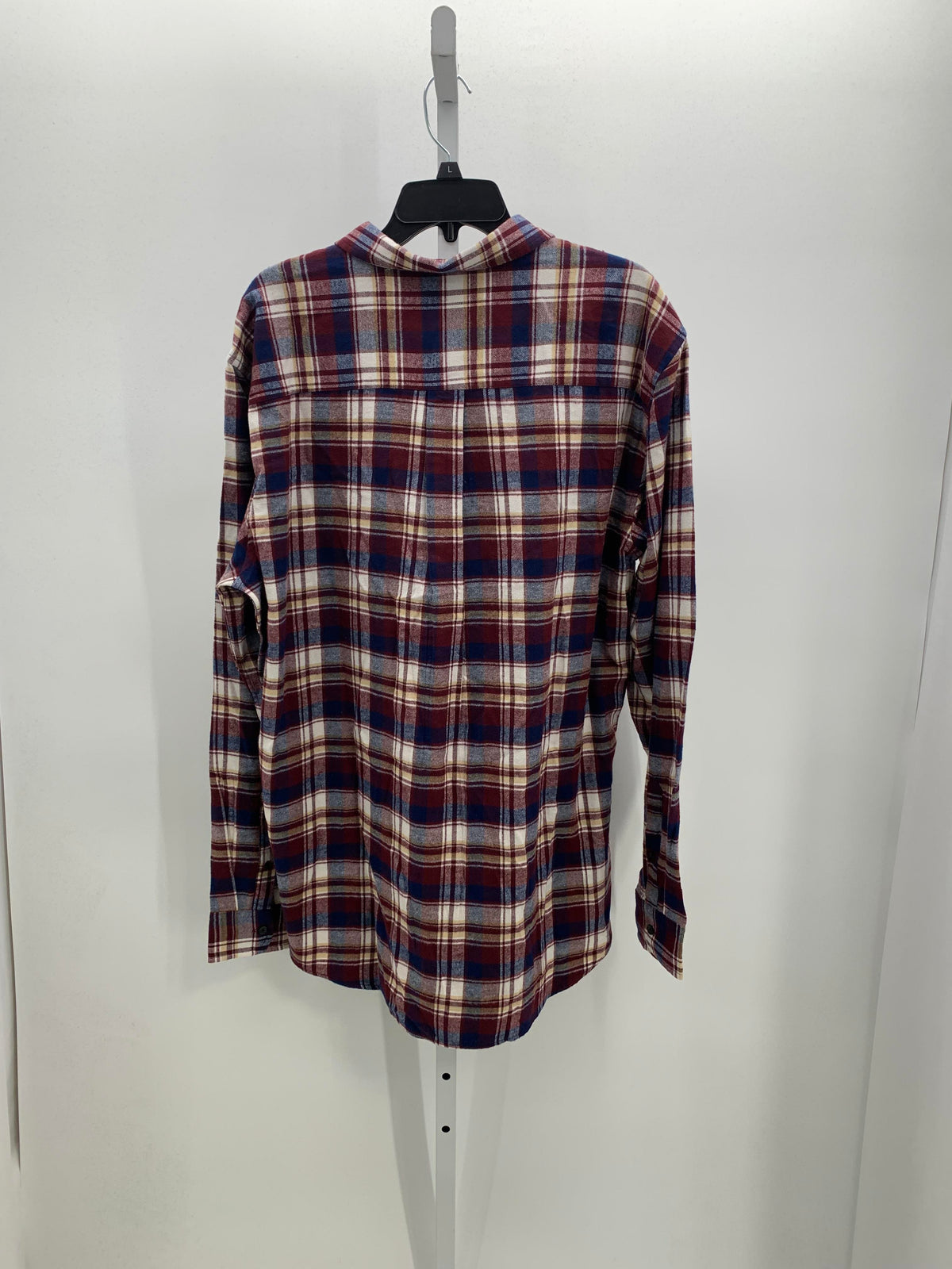 NEW TALL PLAID BTN DOWN