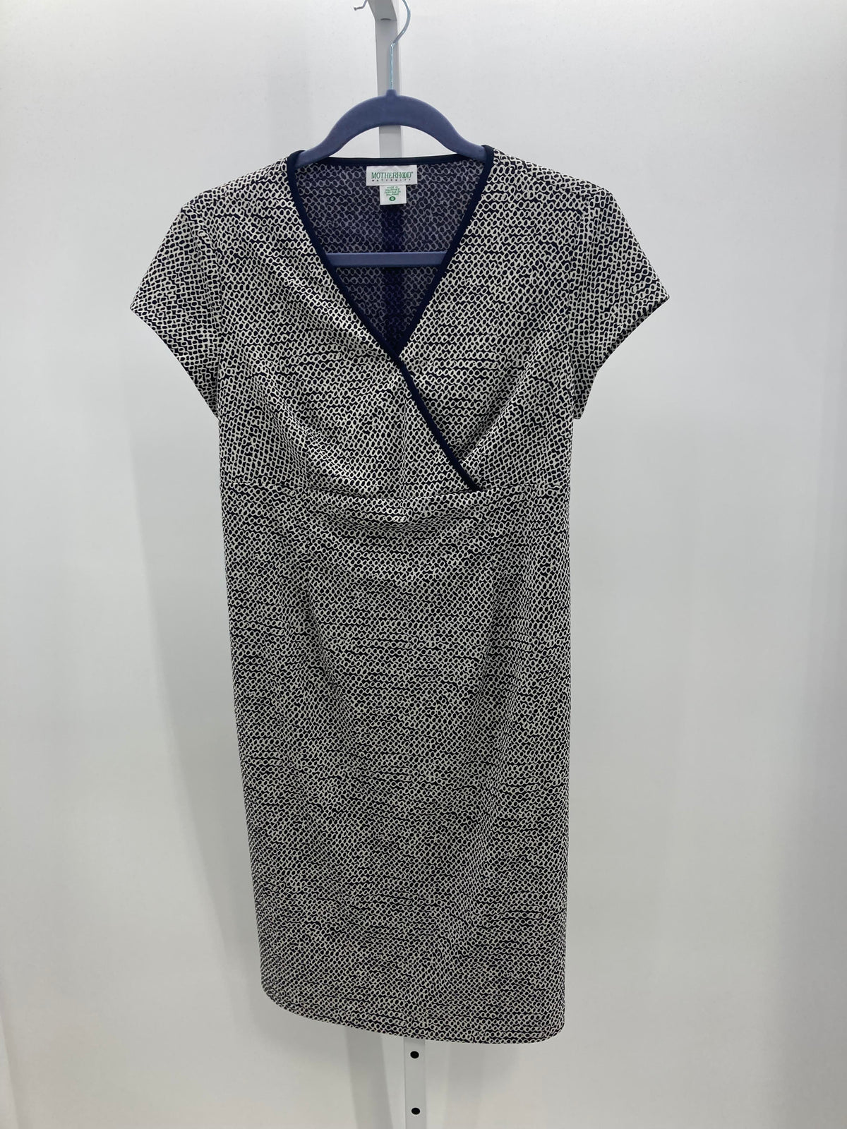 Motherhood Navy Size Small Maternity Short Sleeve Dress