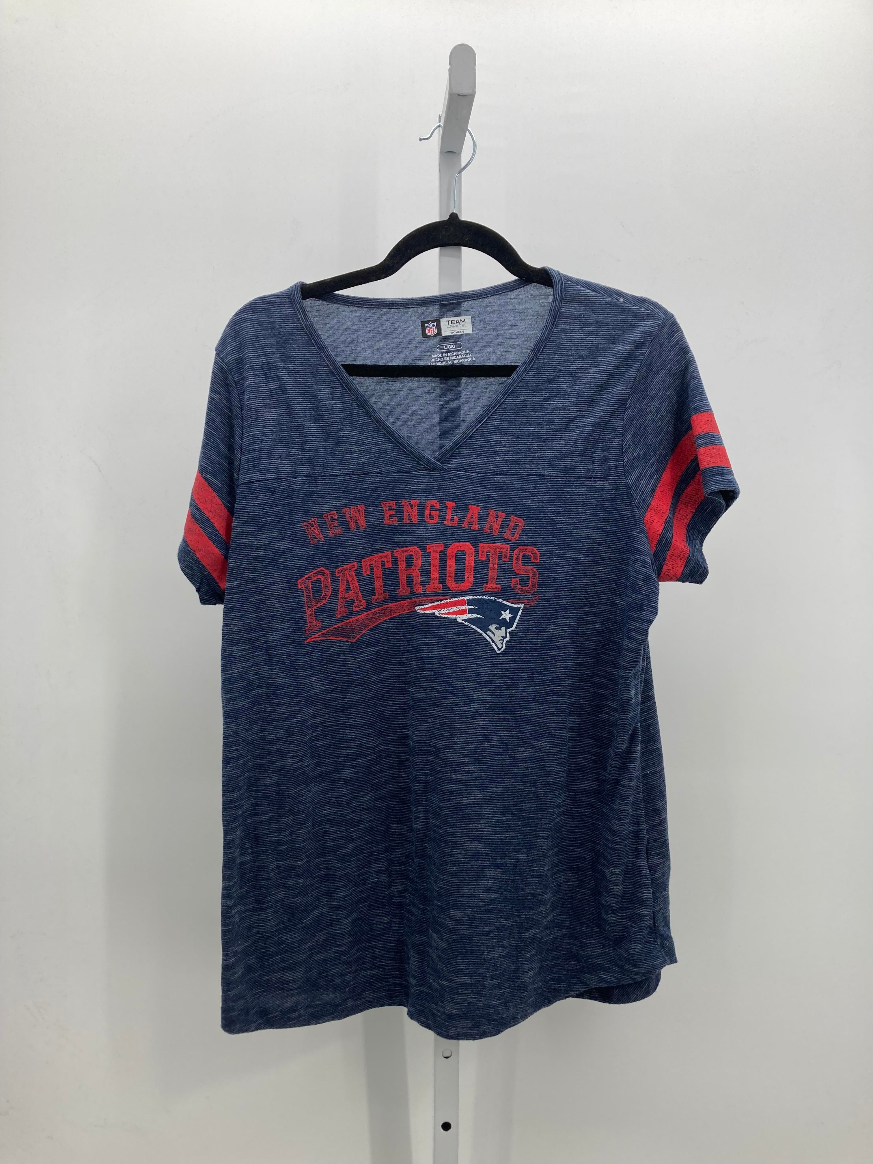 Team Apparel Size Large Misses Short Sleeve Shirt