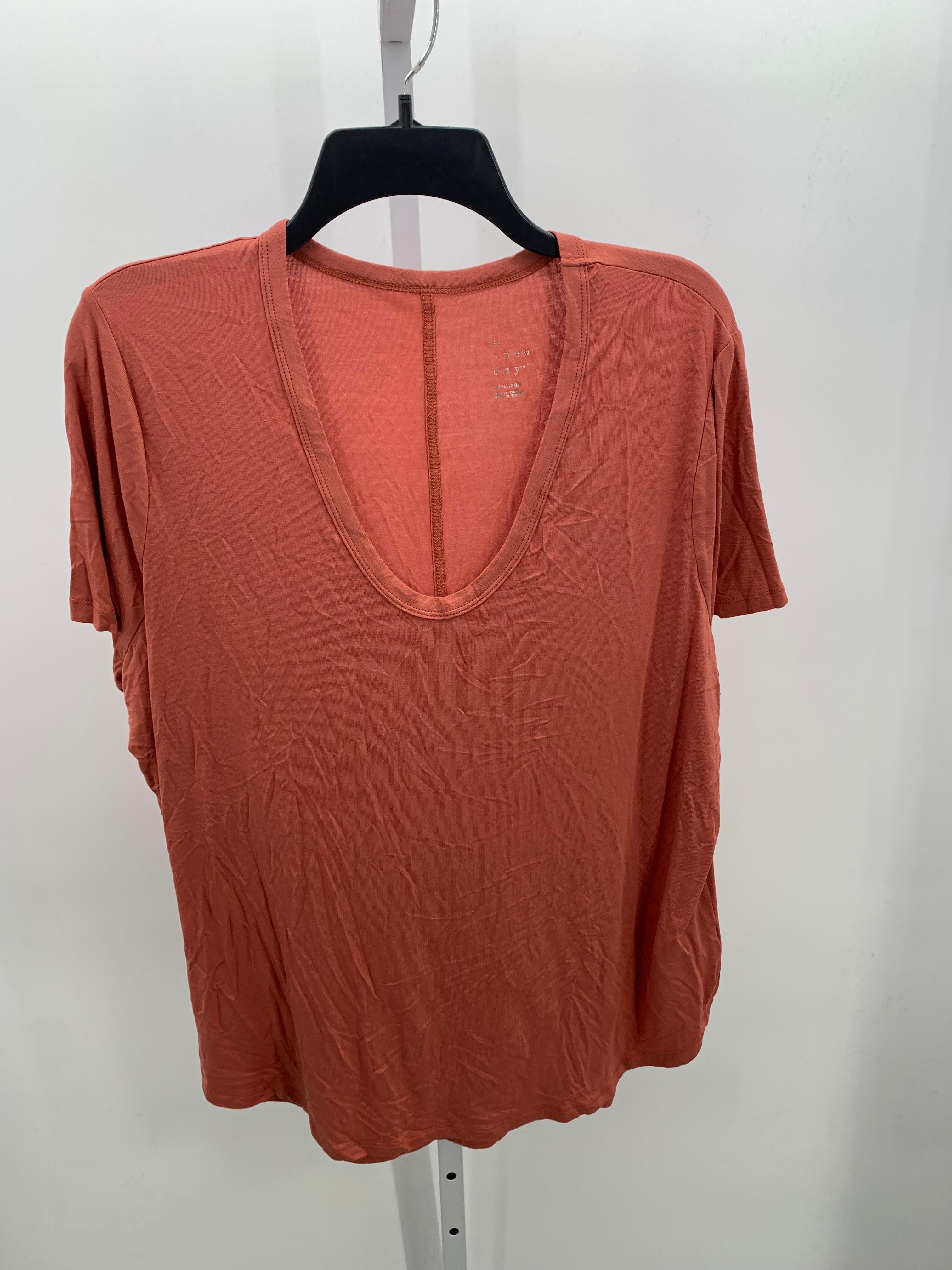 A New Day Size XXL Misses Short Sleeve Shirt