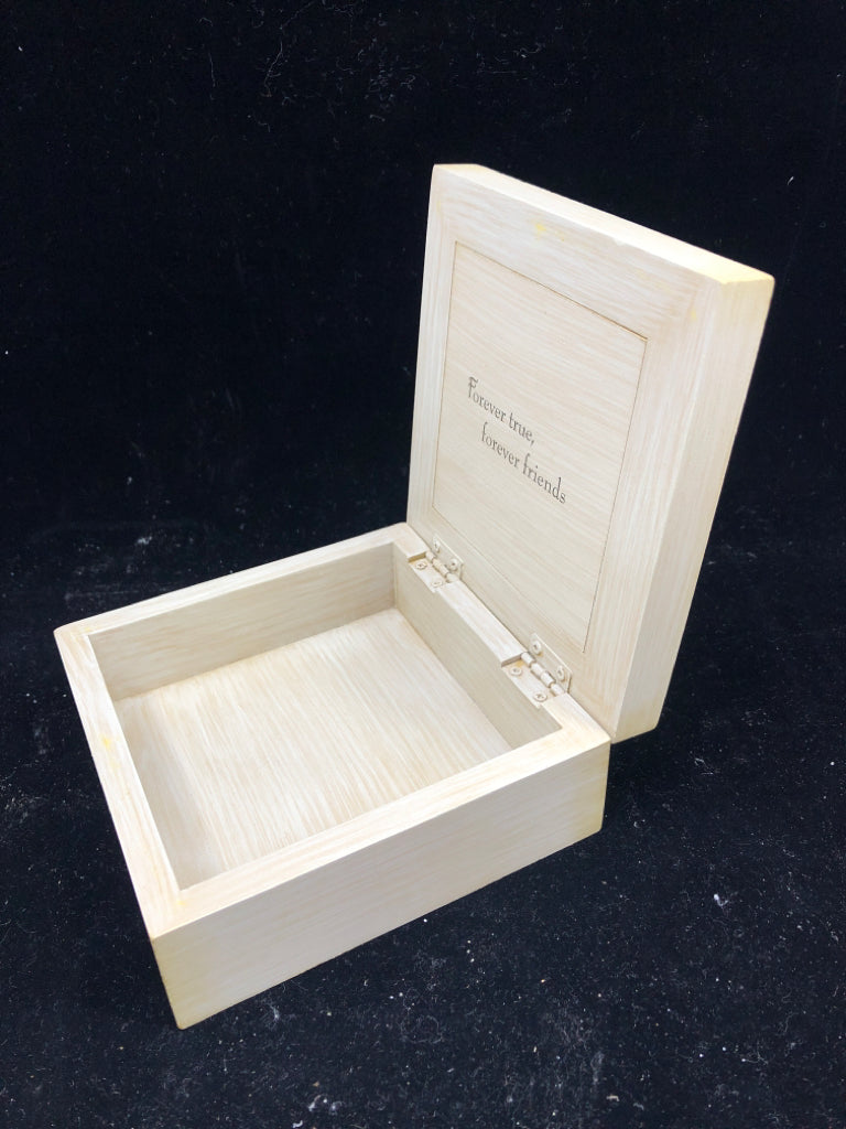 WILLOW TREE TRINKET BOX.
