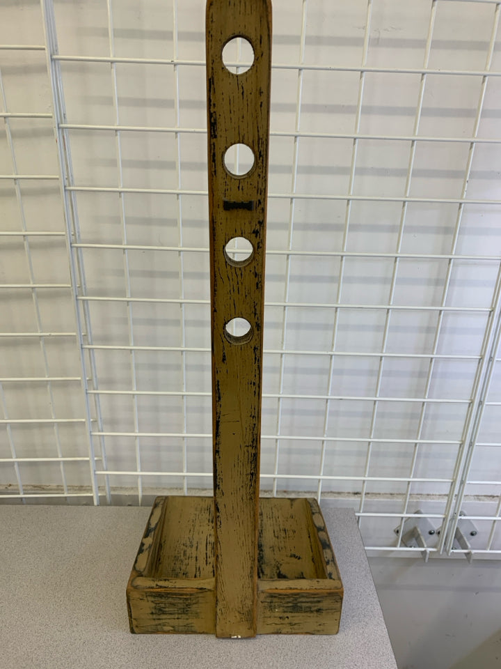 PRIMITIVE WOOD RUSTIC SHELF DECOR.