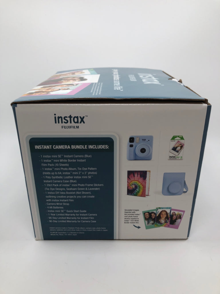 NIB INSTAX MINI SE CAMERA BUNDLE