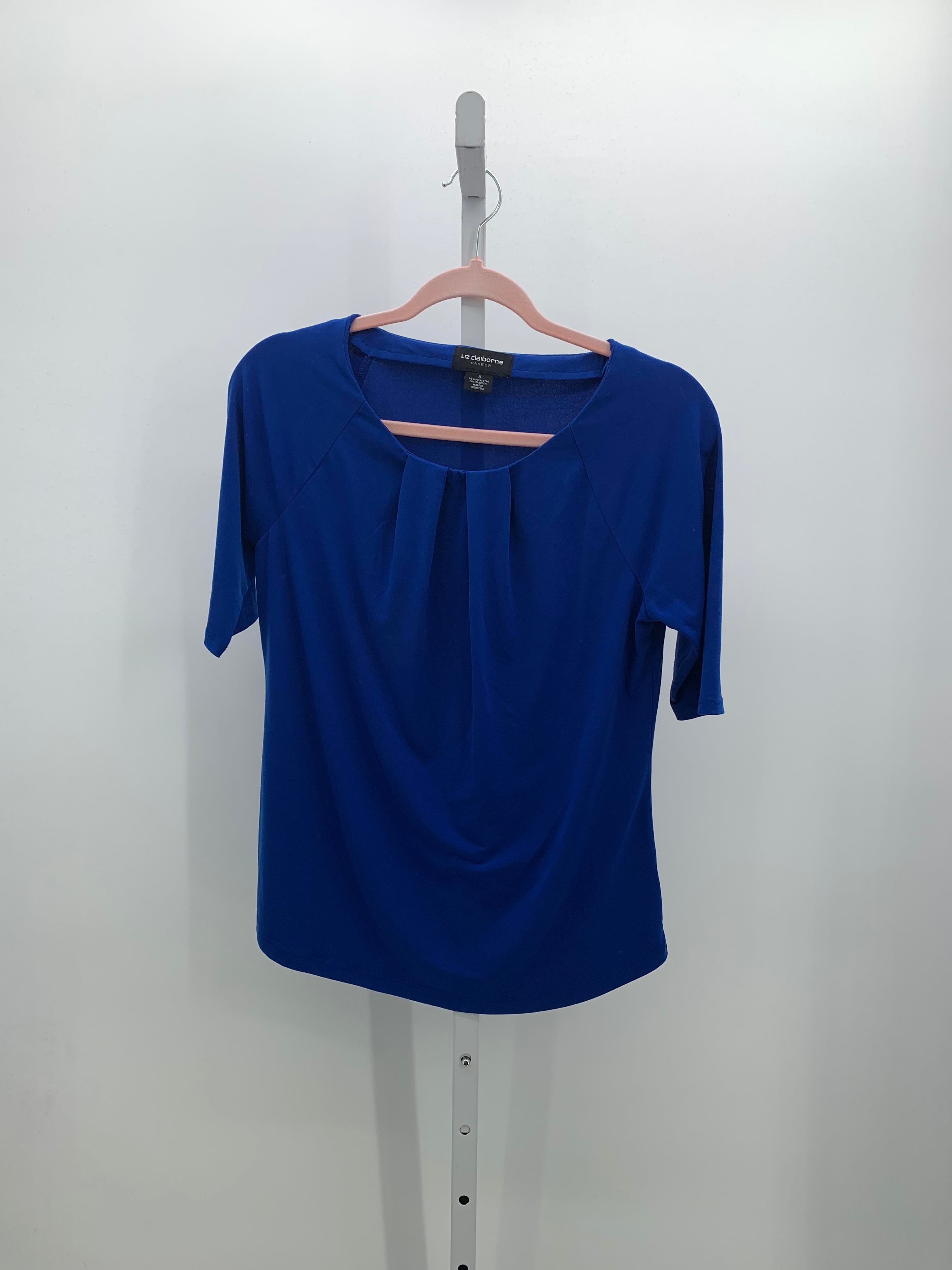 Liz Claiborne Size Small Misses Short Sleeve Shirt