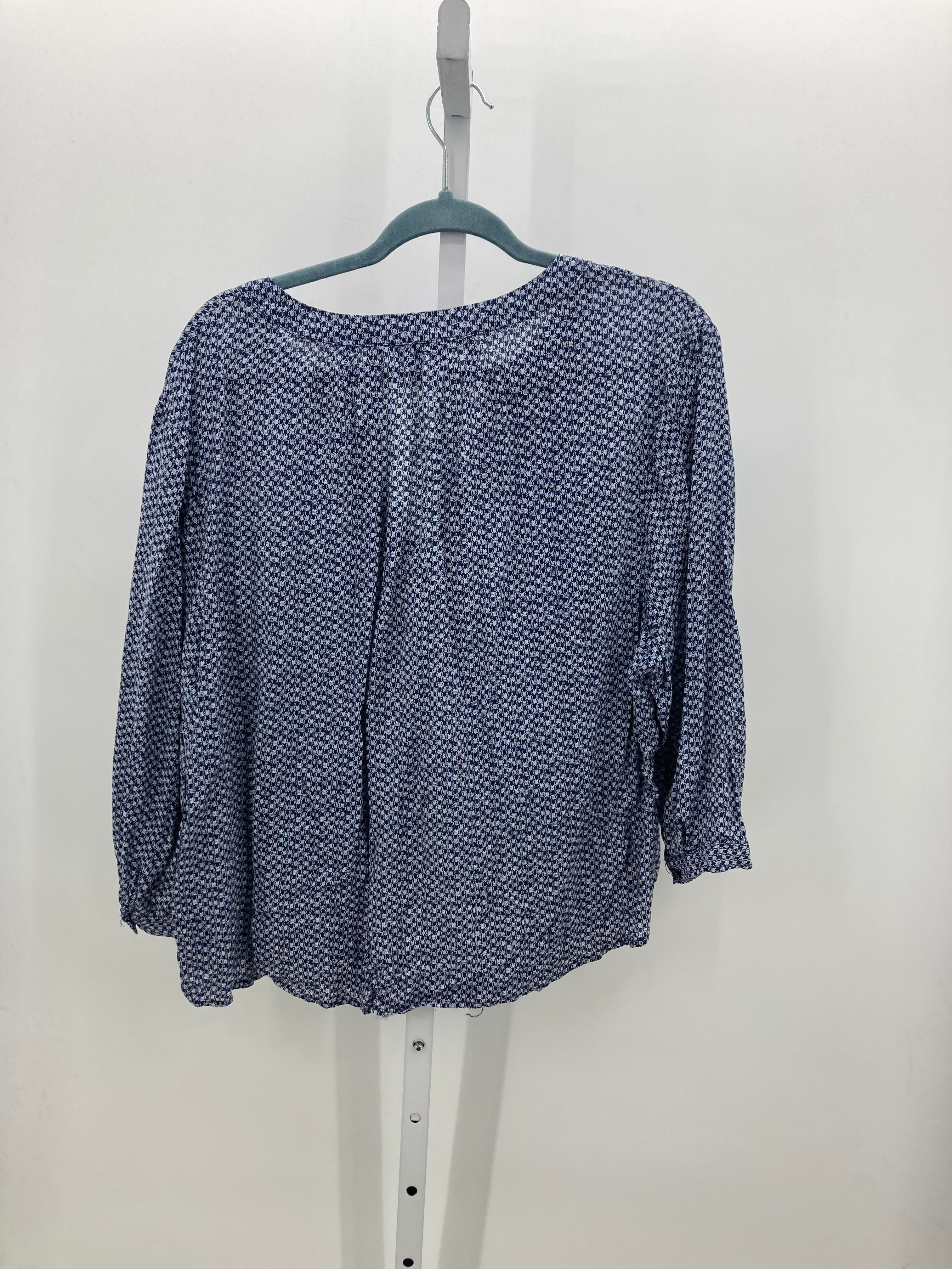 Anne Carson Size 2X Womens 3/4 Sleeve Shirt