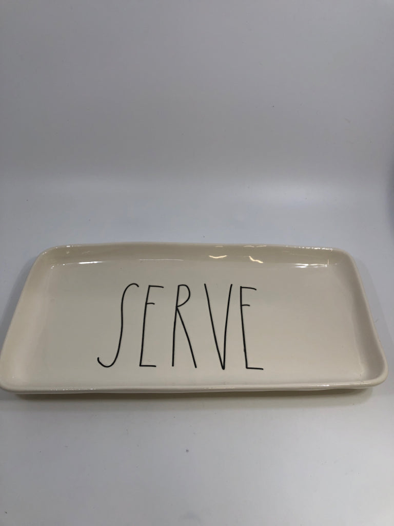 RAE DUNN SERVE TRAY.