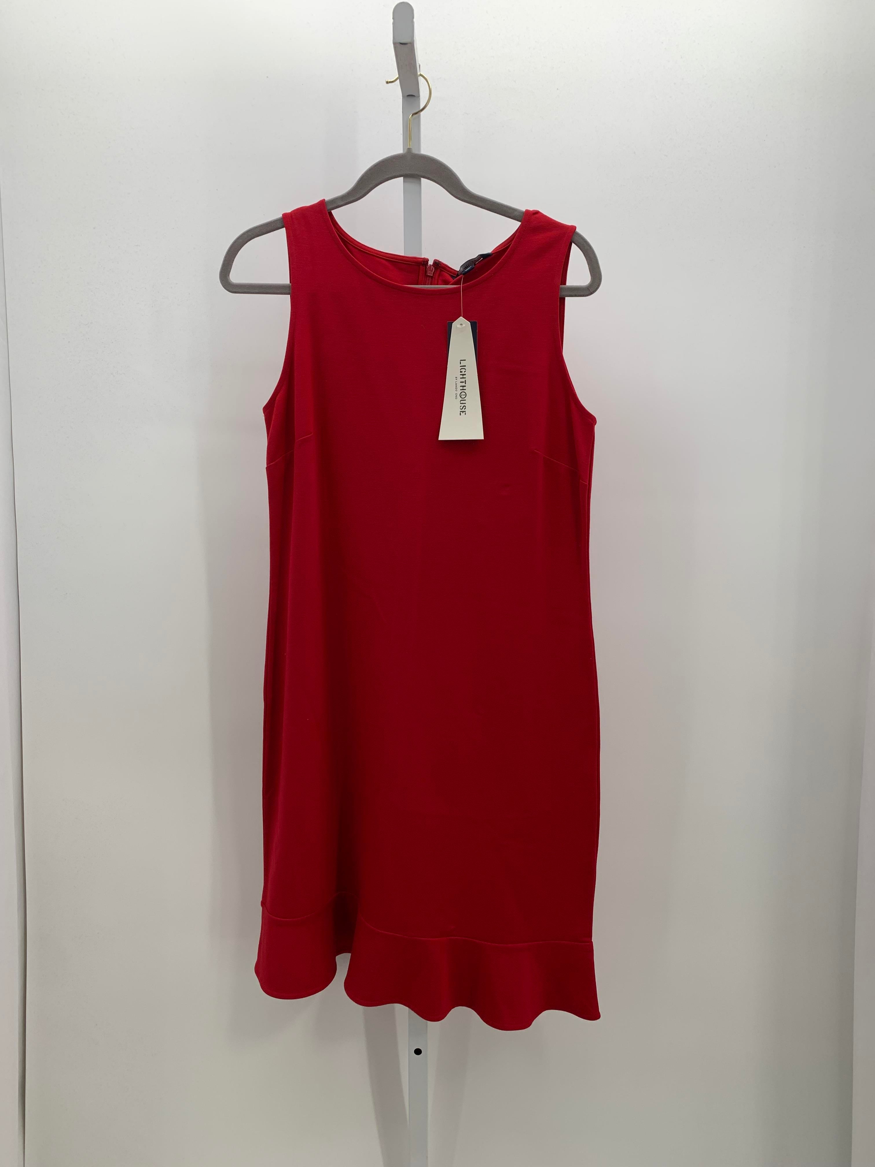 Lands End Size 10 Misses Sleeveless Dress