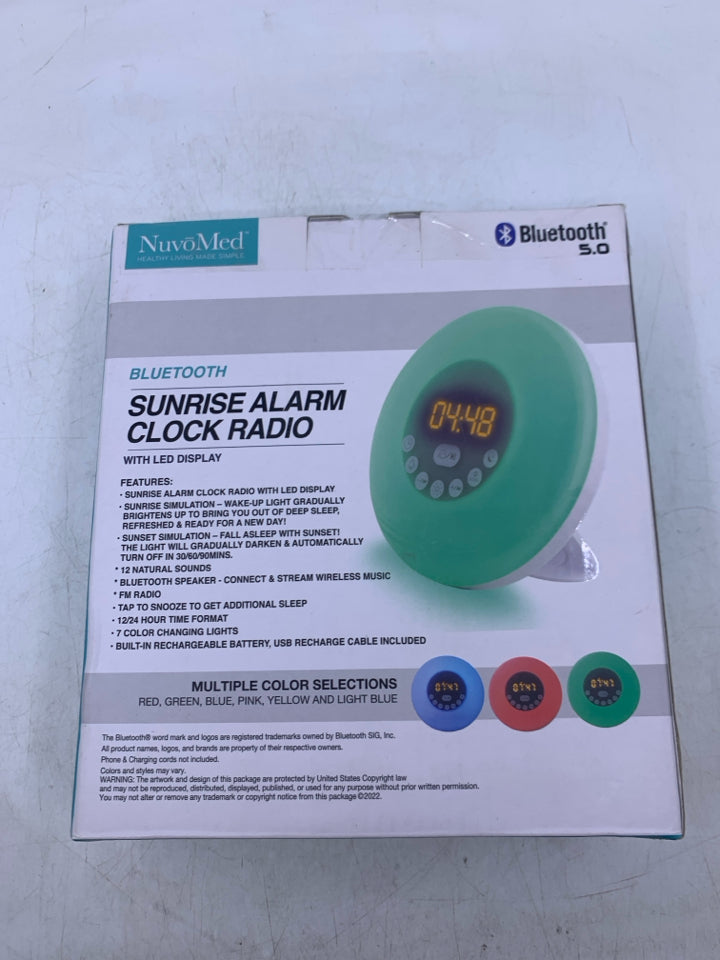NIB SUNRISE ALARM CLOCK RADIO.