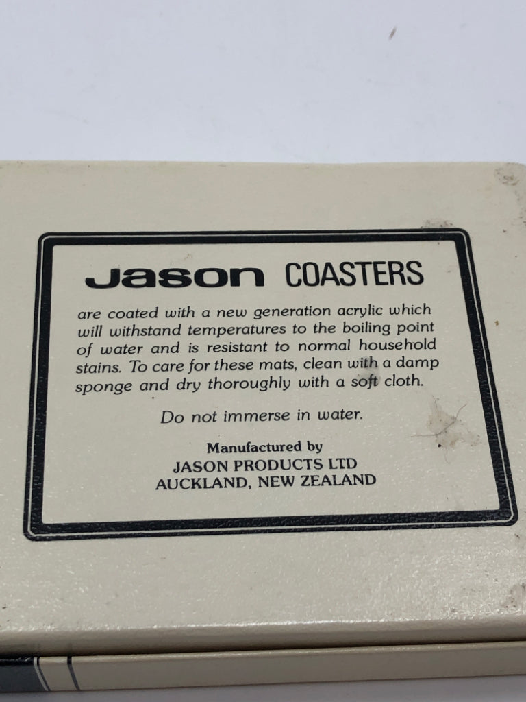 6PC ANIMAL COASTERS.