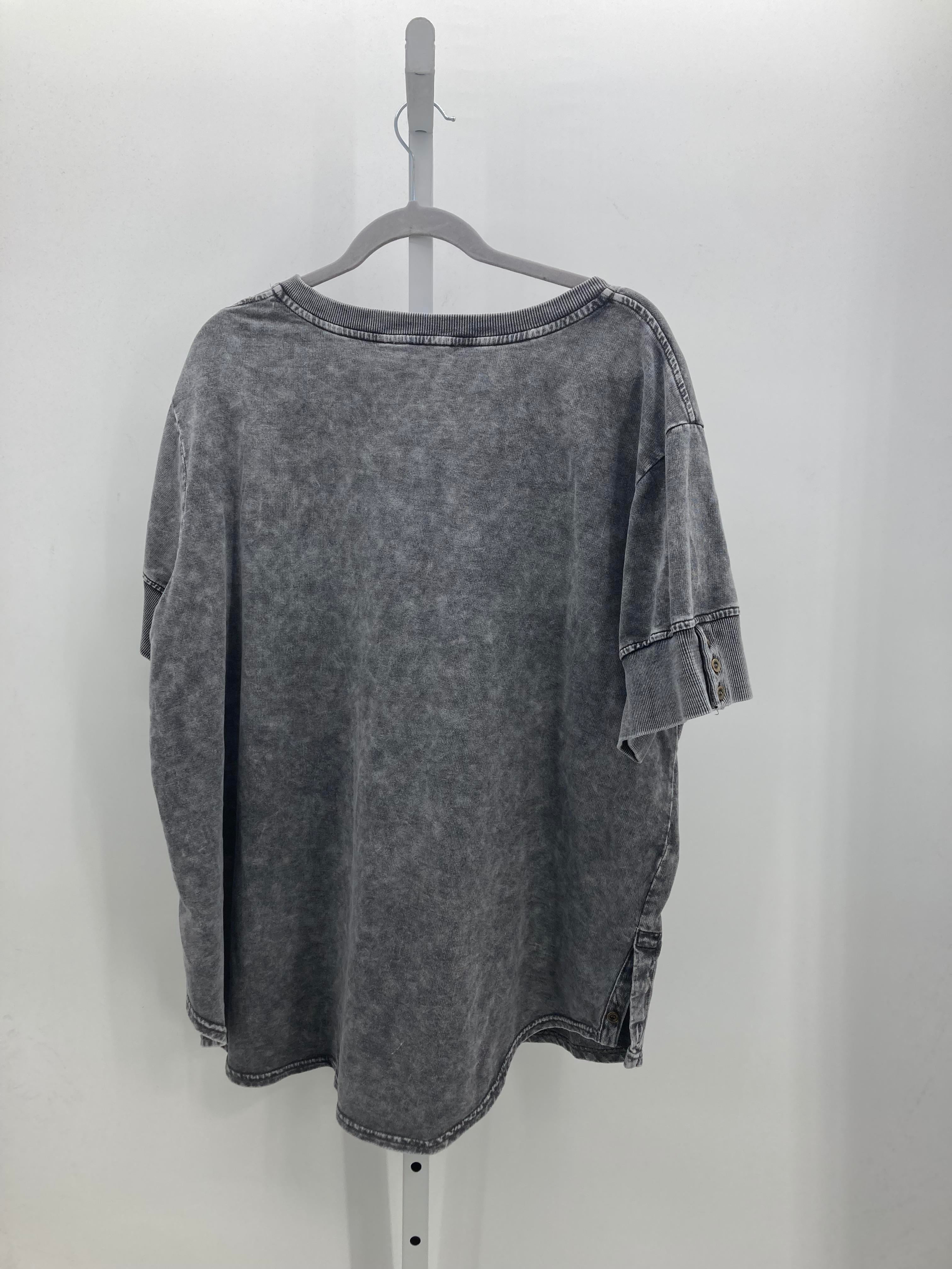 Jane + Delancey Size 1X Womens Short Sleeve Shirt