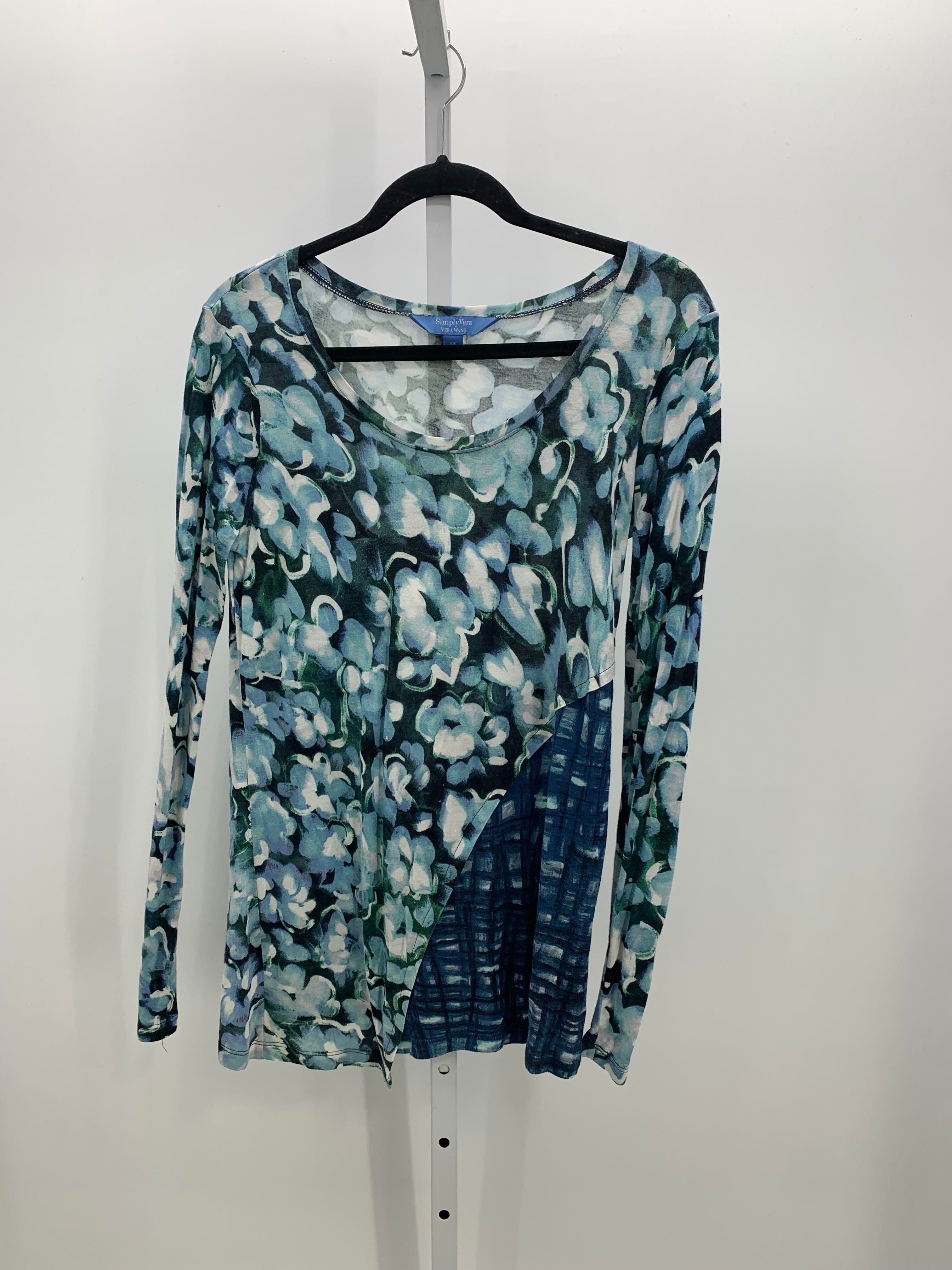 Vera Wang Size X Small Misses Long Sleeve Shirt