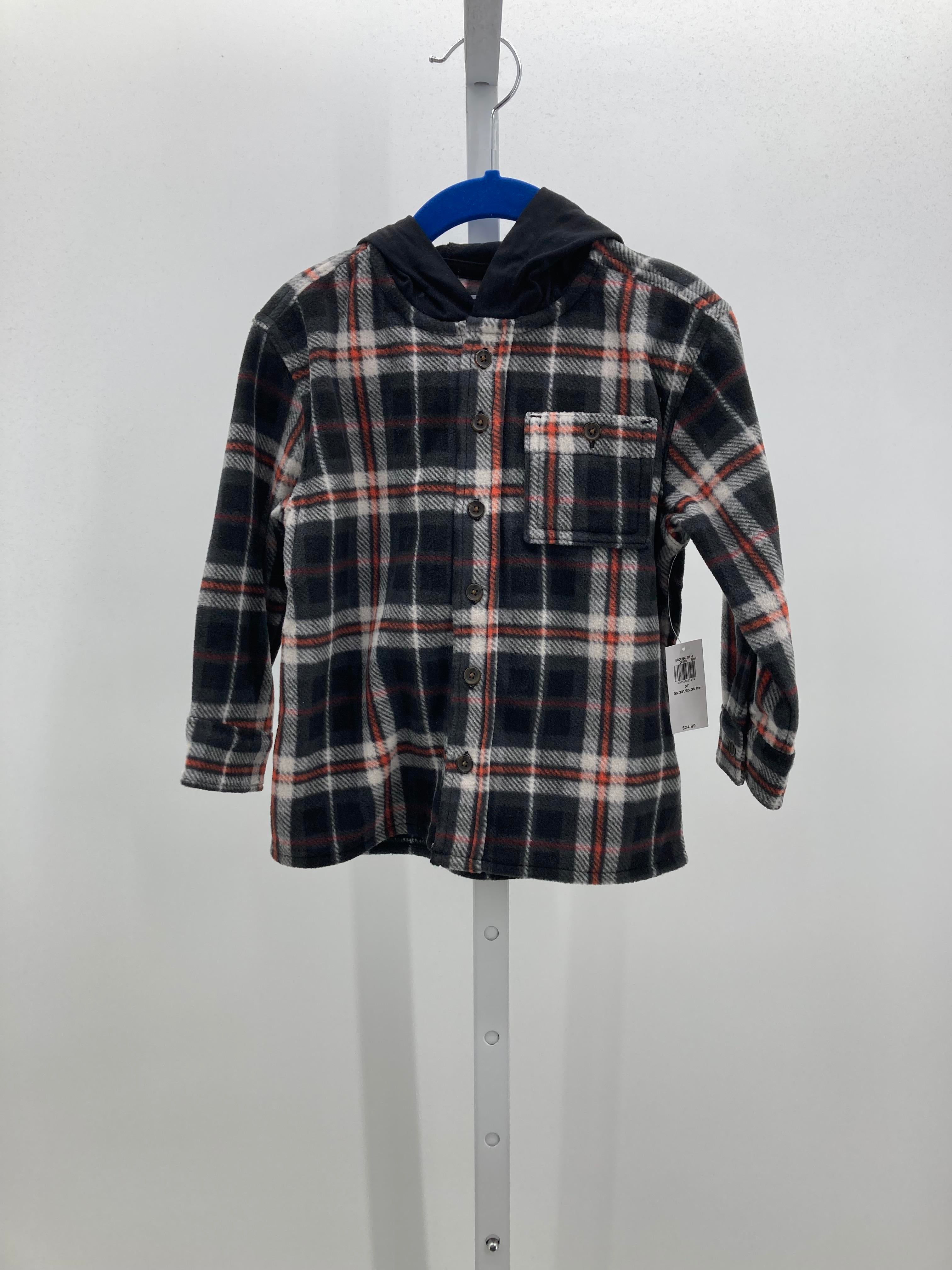 NEW PLAID HOODED
