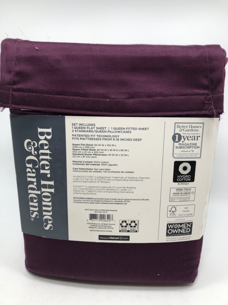 NIP PURPLE QUEEN PERFORMANCE SHEET SET.