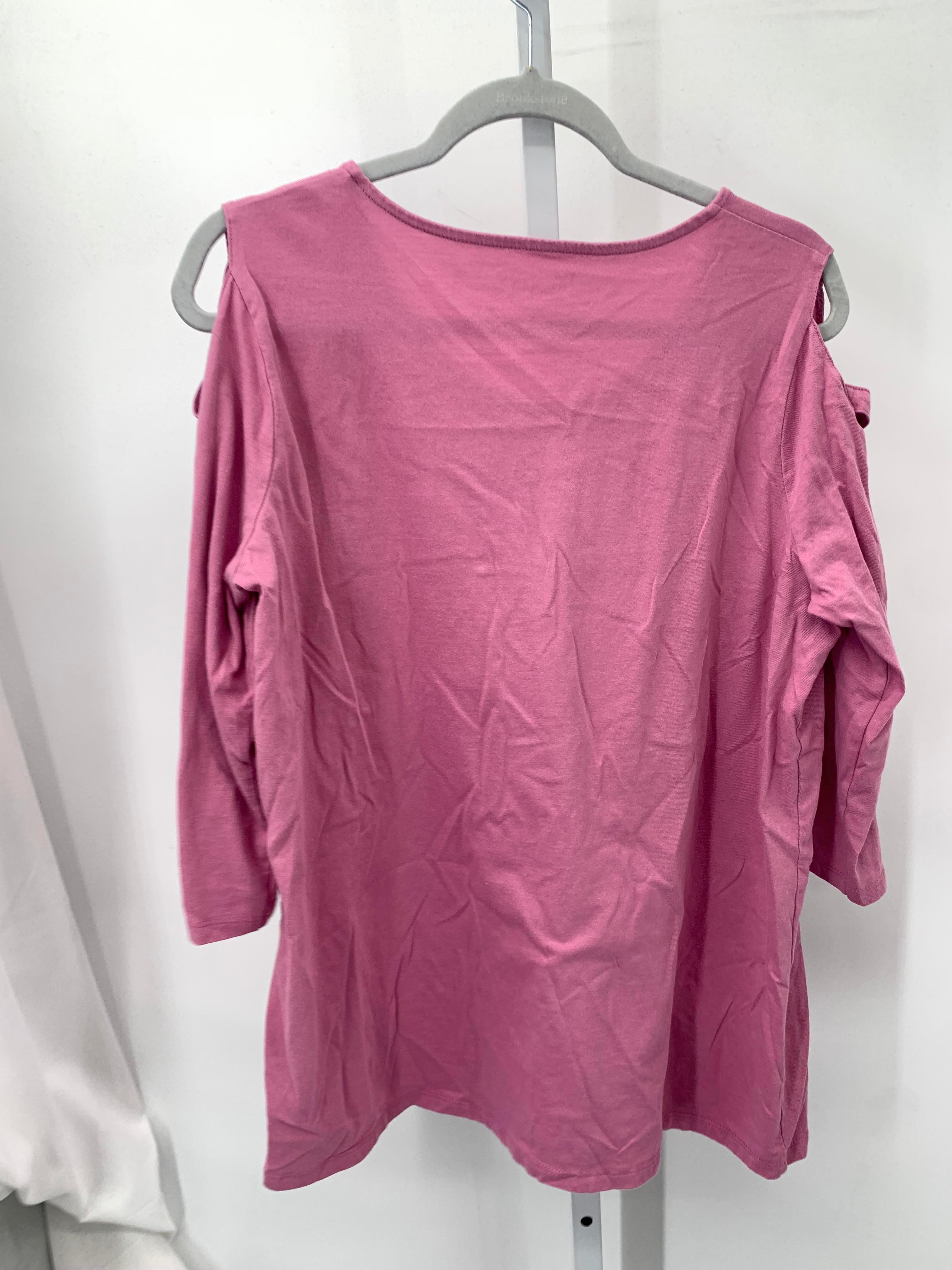 Roaman's Size 14/16 W Womens 3/4 Sleeve Shirt