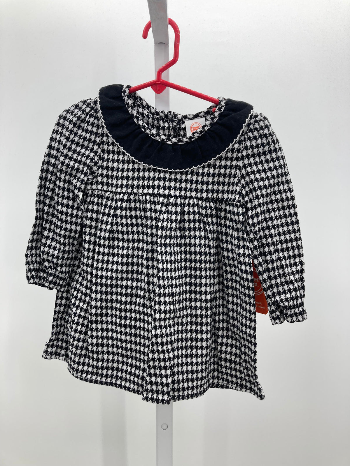 Wonder Nation Size 12 Months Girls Long Sleeve Dress