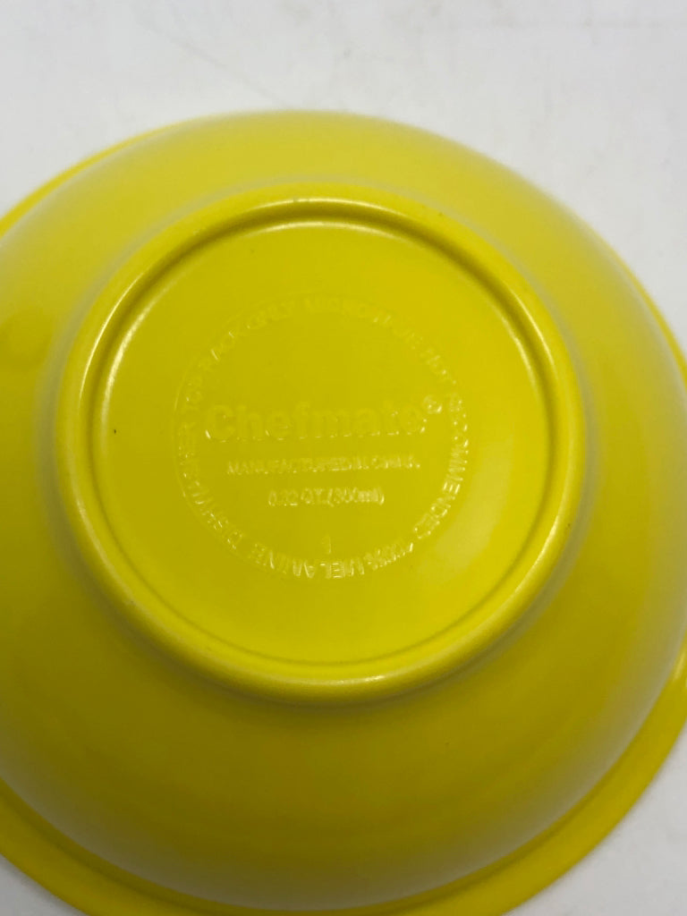 6PC COLORFUL MELAMINE NESTING BOWLS.