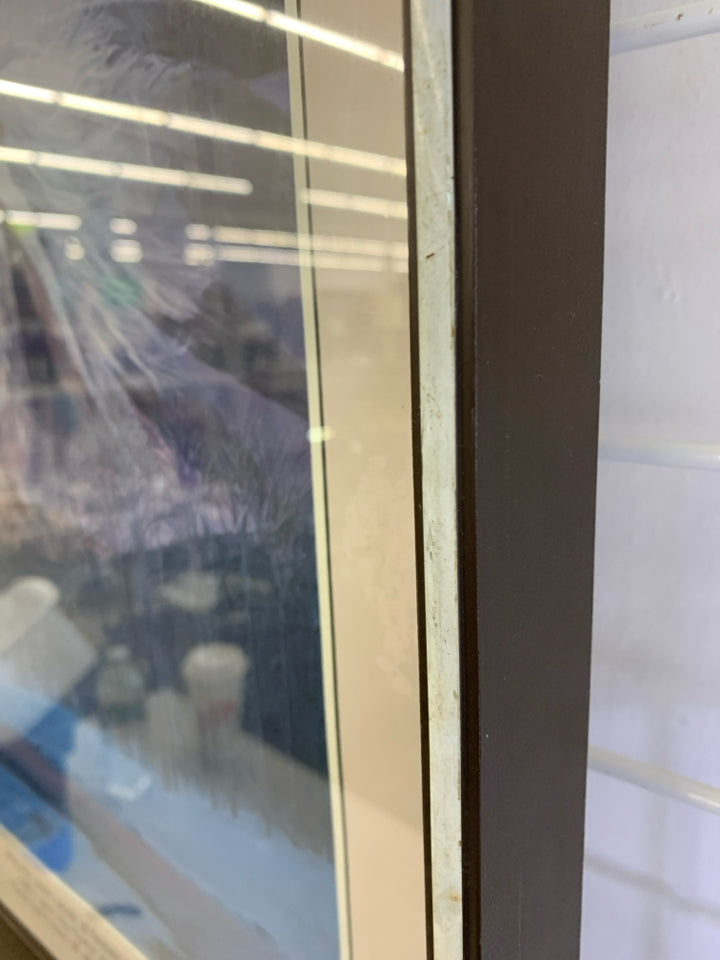 FRAMED PRINT NATIVE AMERICAN CHIEF CHEROKEE BLESSING.