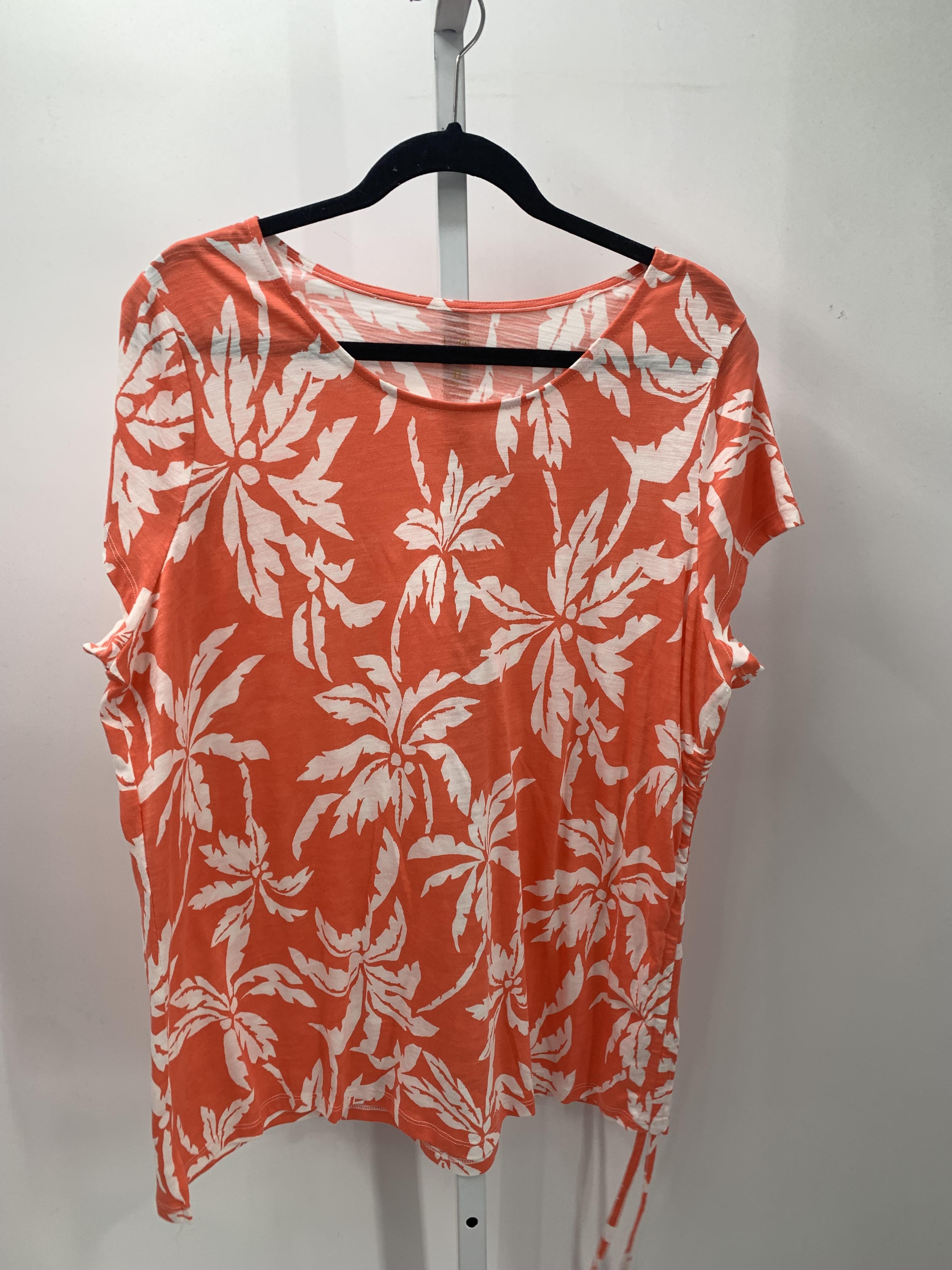 Size 1X Womens Short Sleeve Shirt