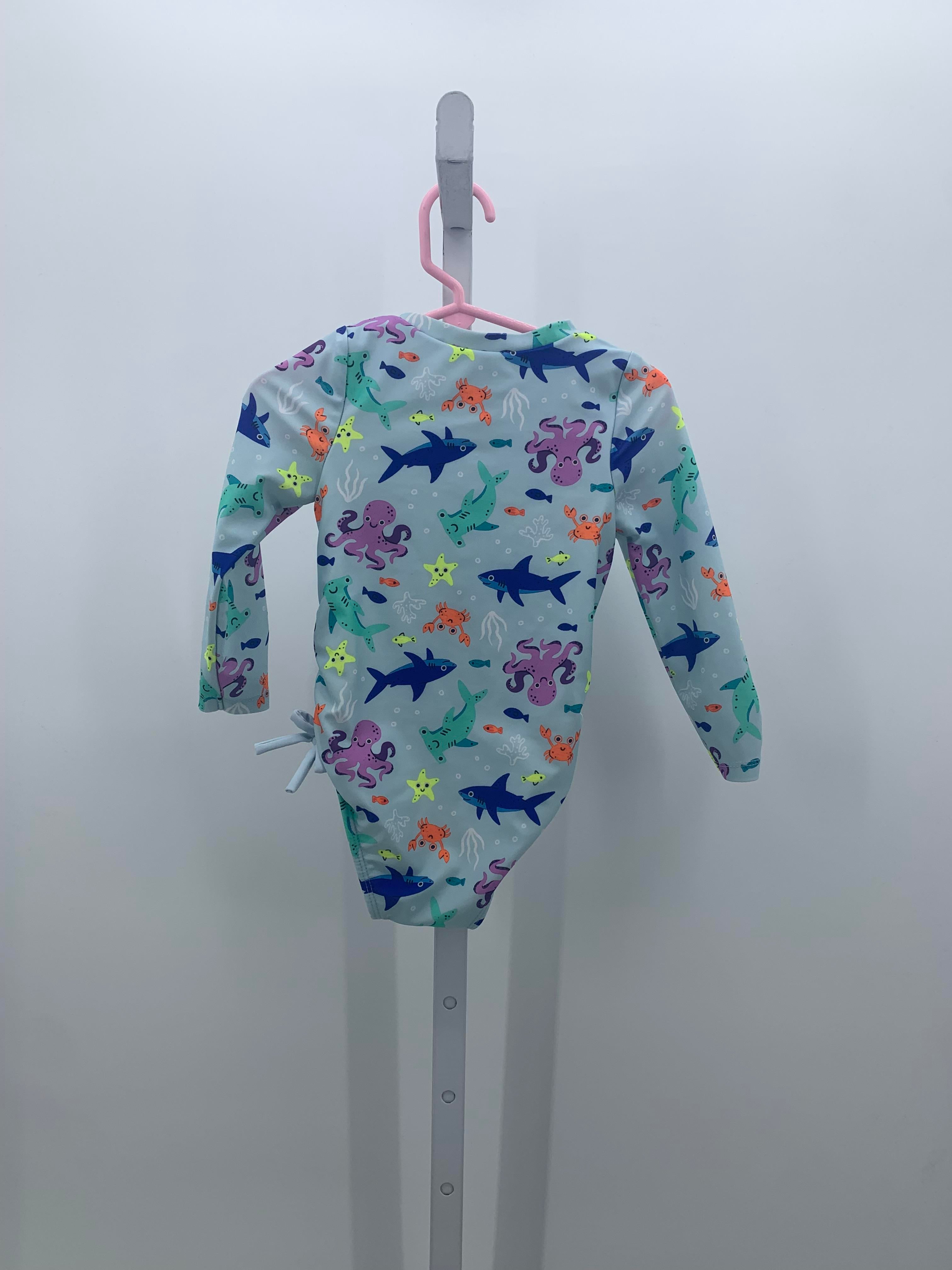Cat & Jack Size 2T Girls Swim Suit