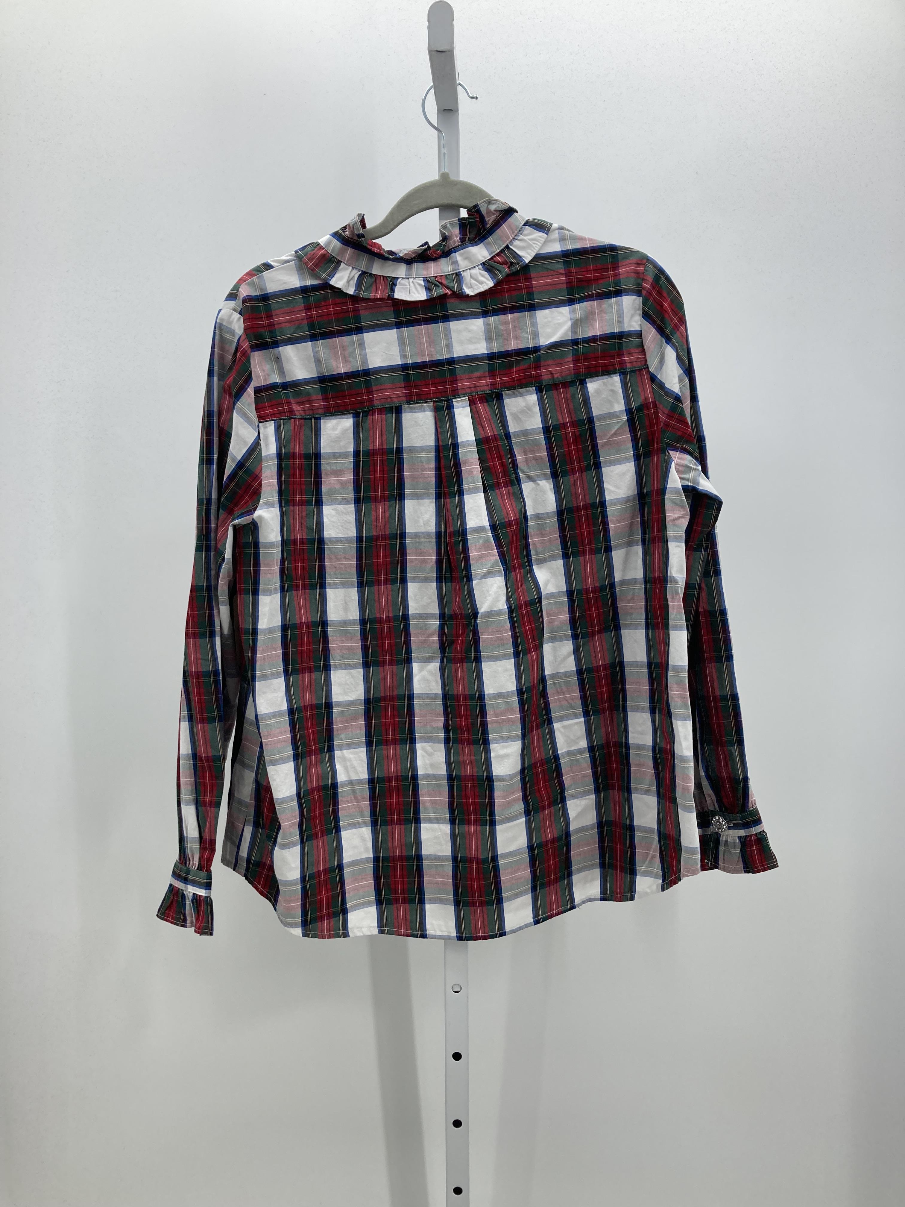 St. Johns Bay Size Large Misses Long Sleeve Shirt