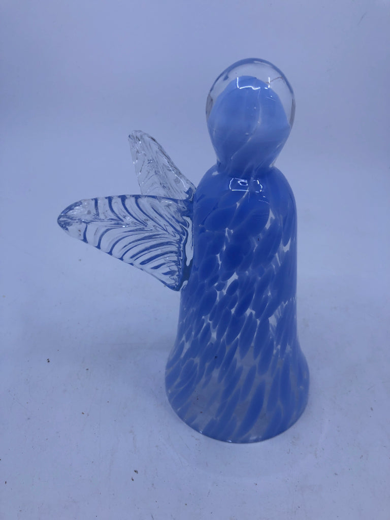 BLUE GLASS ANGEL.