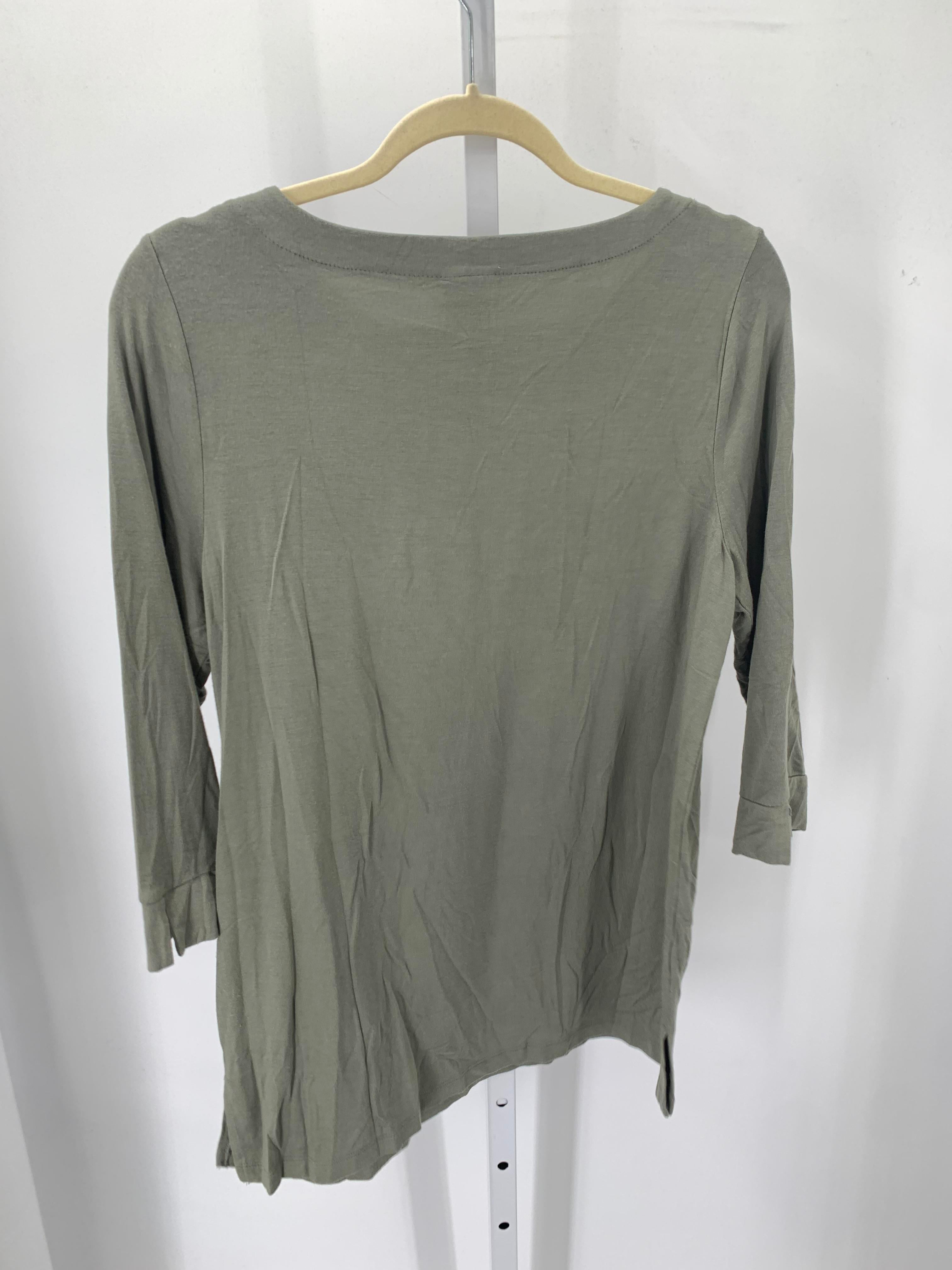 Chico's Size Small Misses 3/4 Sleeve Shirt