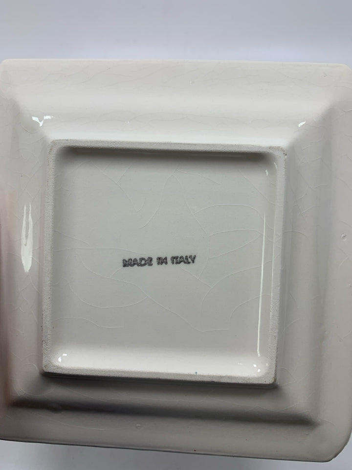 SMALL SQUARE BIRTHDAYS WISHES PLATE.