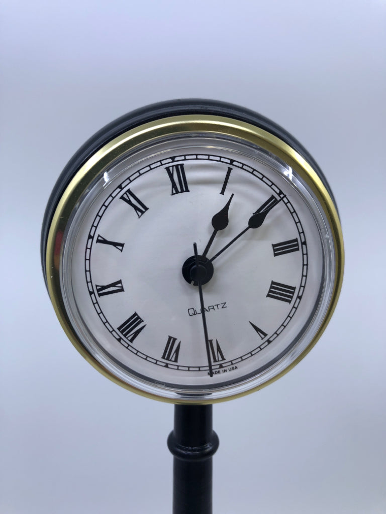 BYERS CHOICE STREET CLOCK.