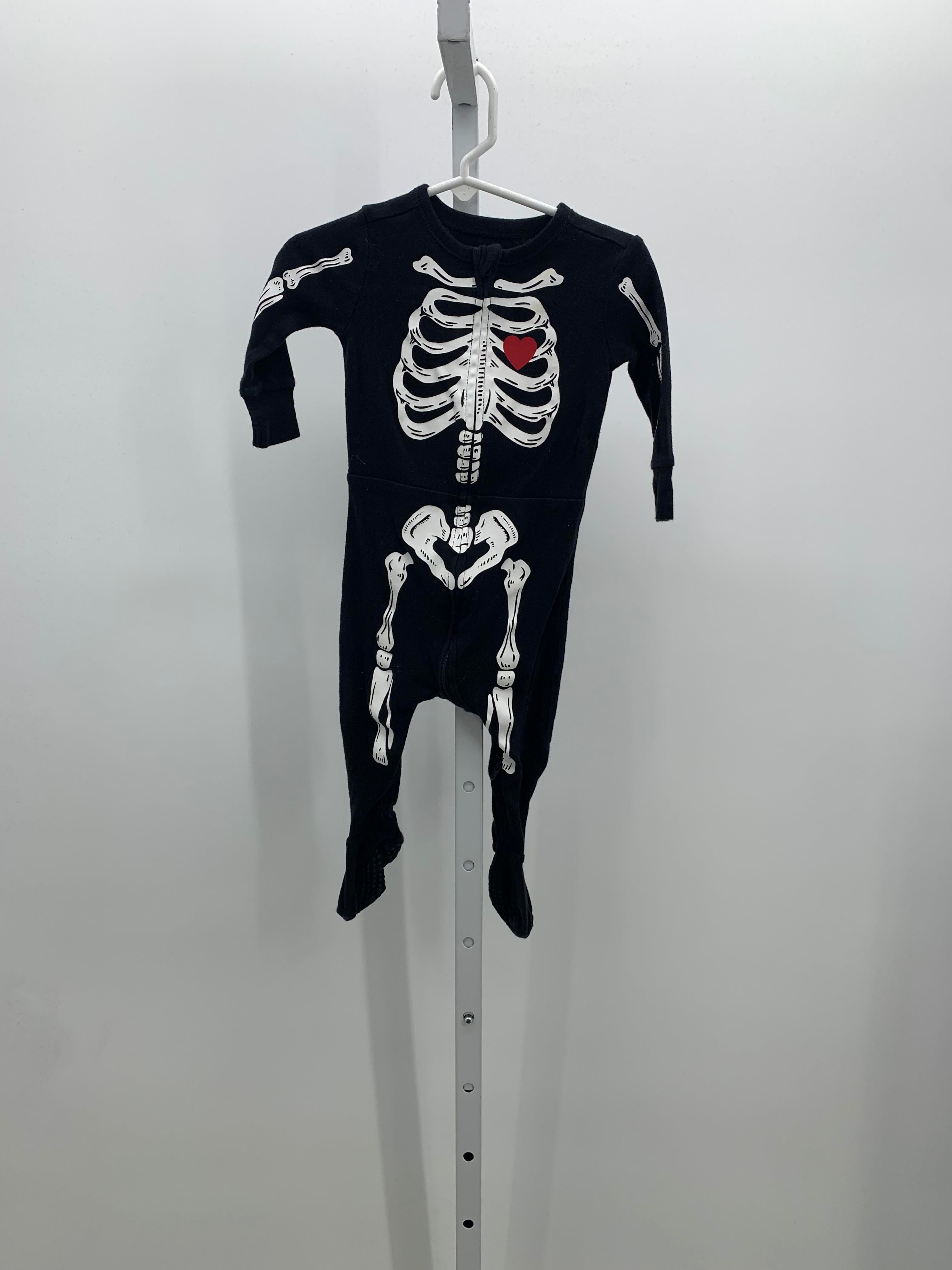 KNIT SLEEPER SKELETON