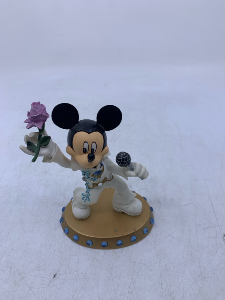 MICKEY MOUSE THANK YOU VERY MOUSE ELVIS FIGURINE.