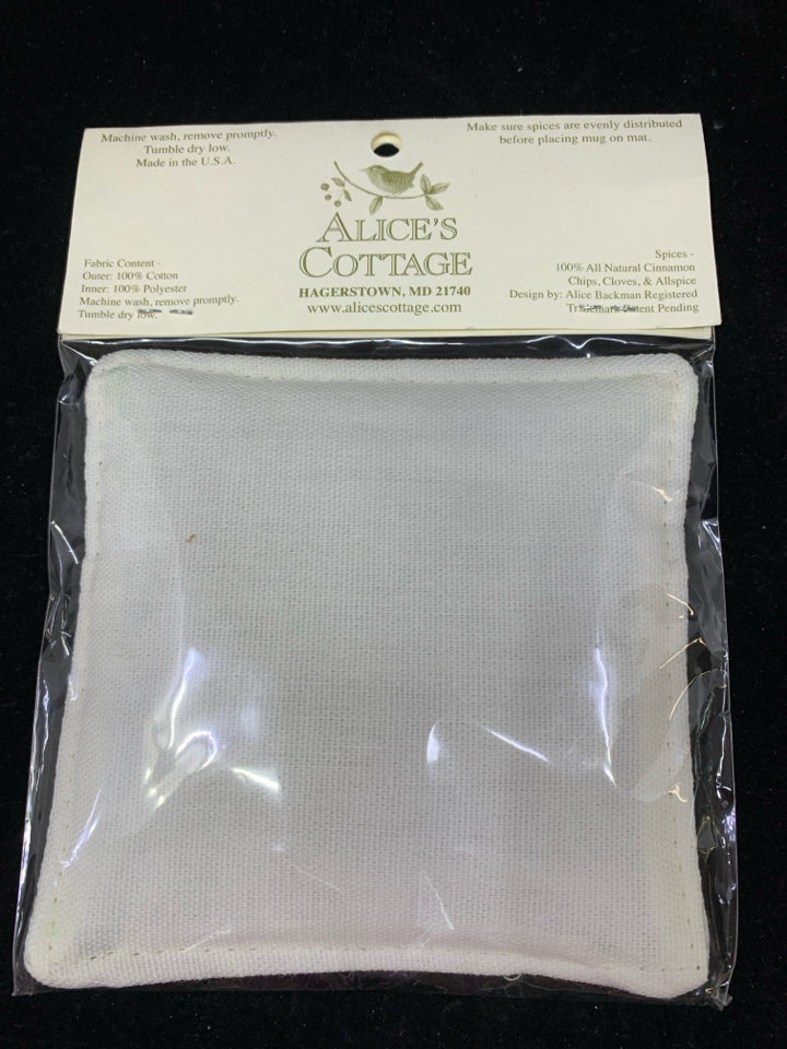 NIP SPICED MUG MAT & TEA FOX PATTERN