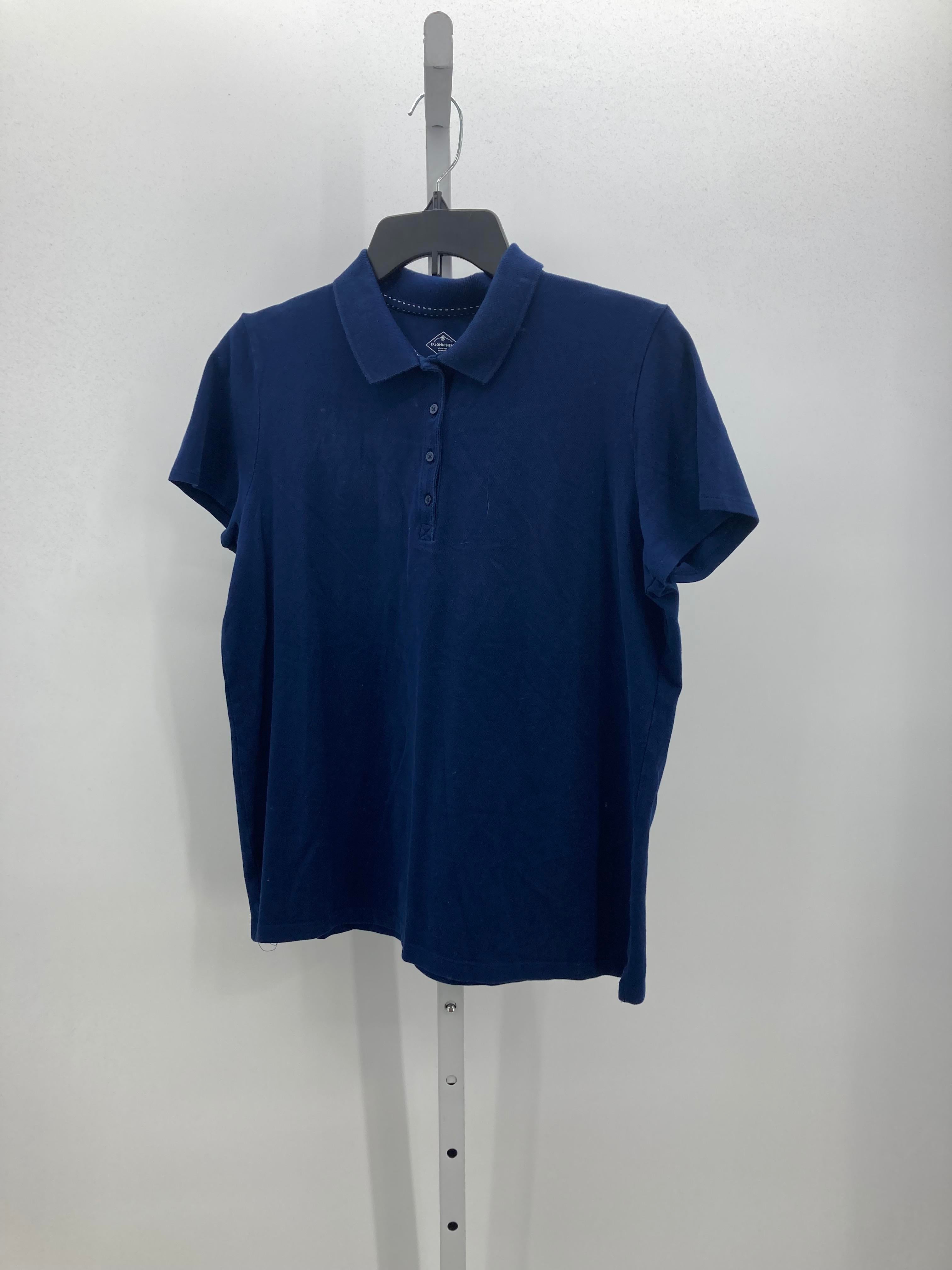 St. Johns Bay Size Medium Misses Short Sleeve Shirt