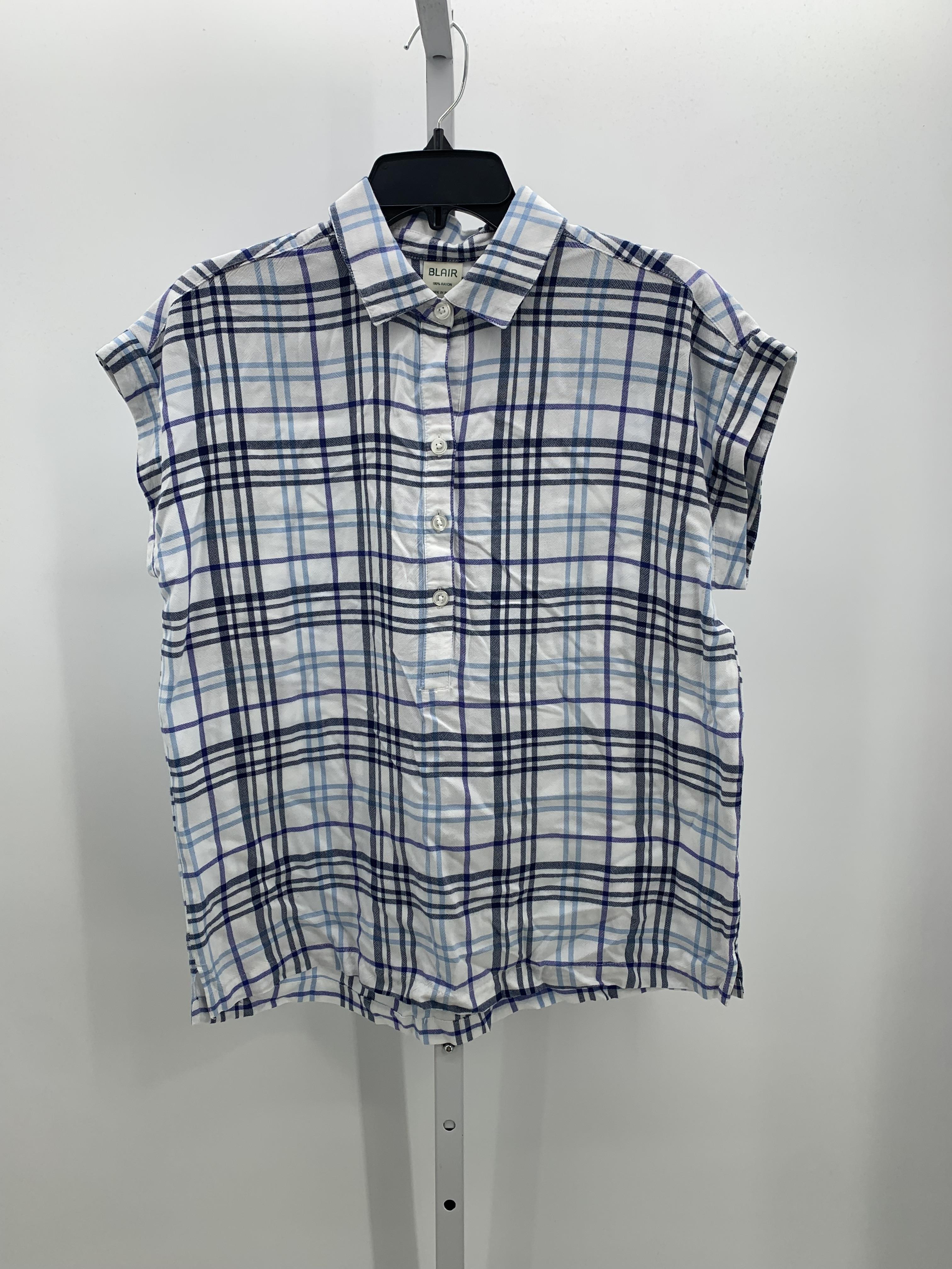Blair Size Small Misses Short Sleeve Shirt